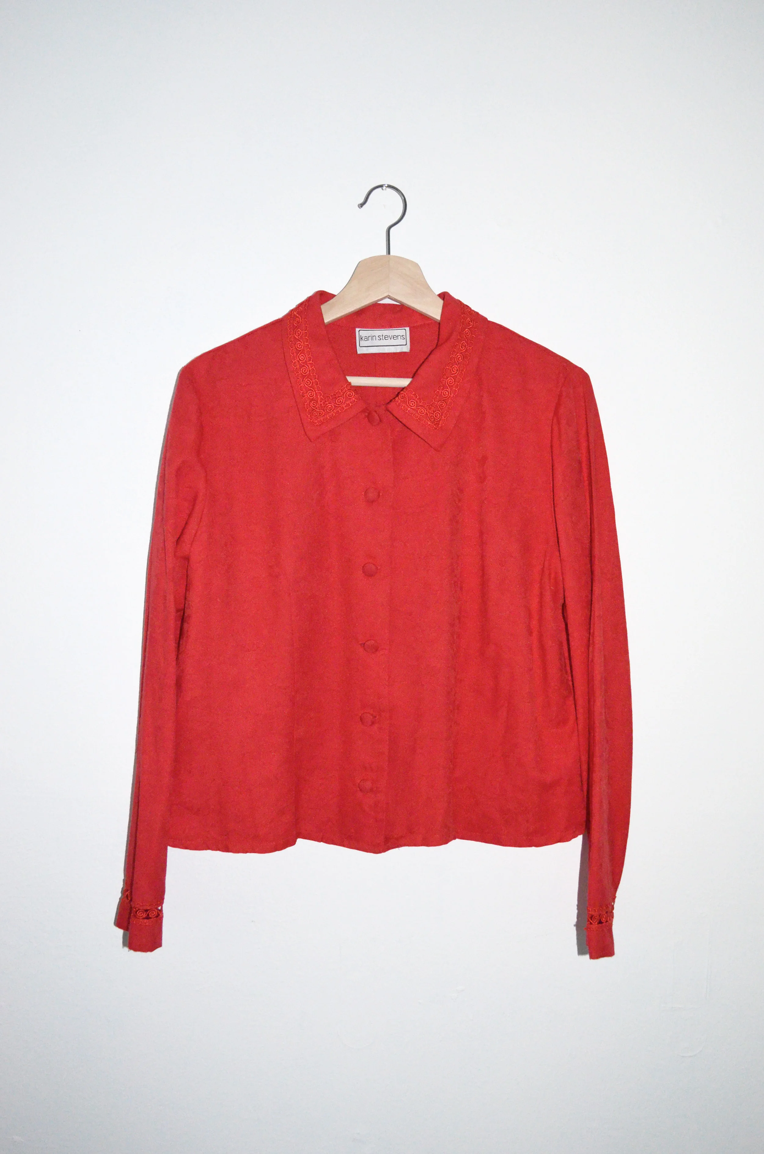 VINTAGE | BUTTON UP BLOUSE 