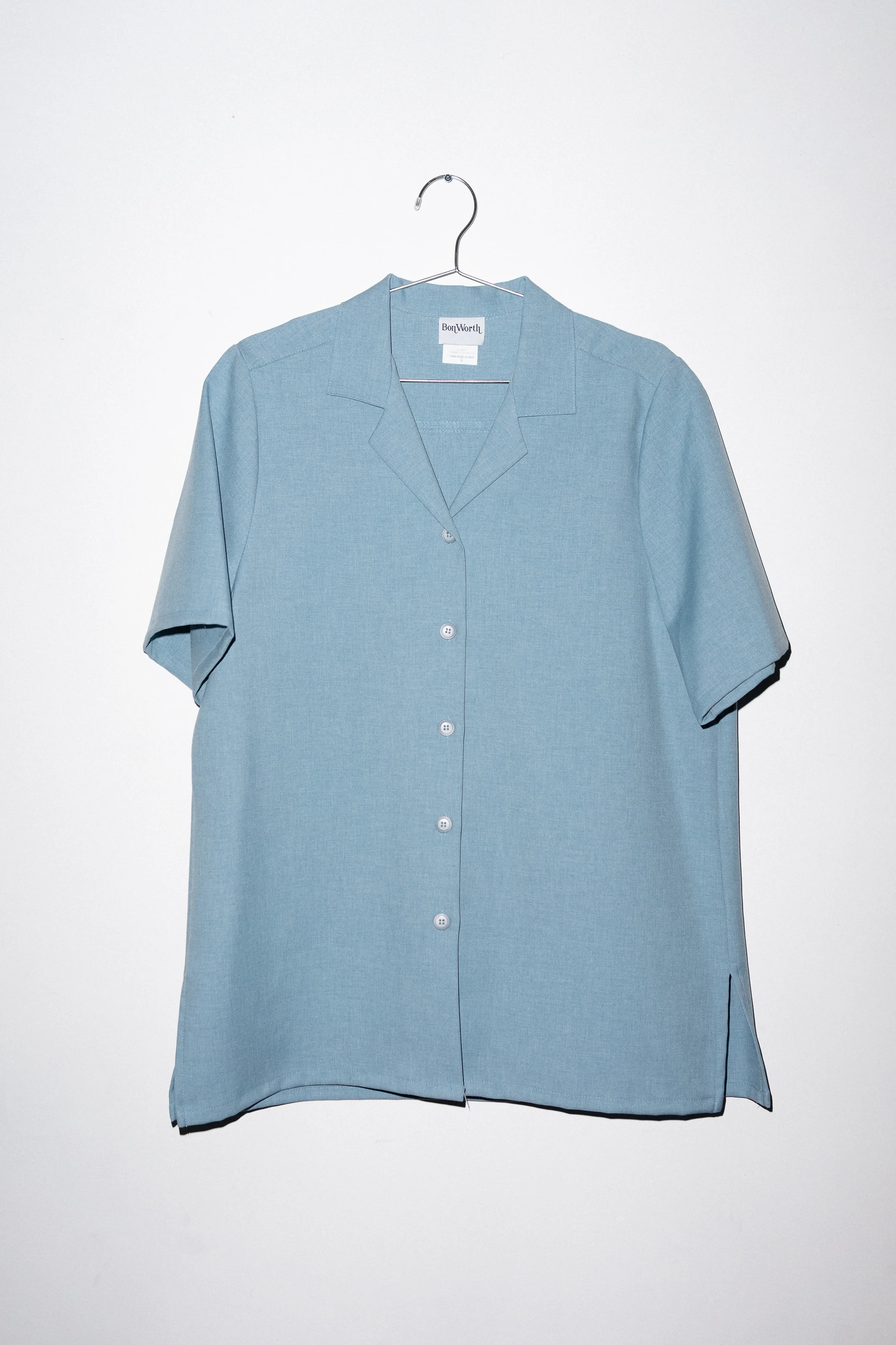 VINTAGE | BUTTON UP - Powder Blue