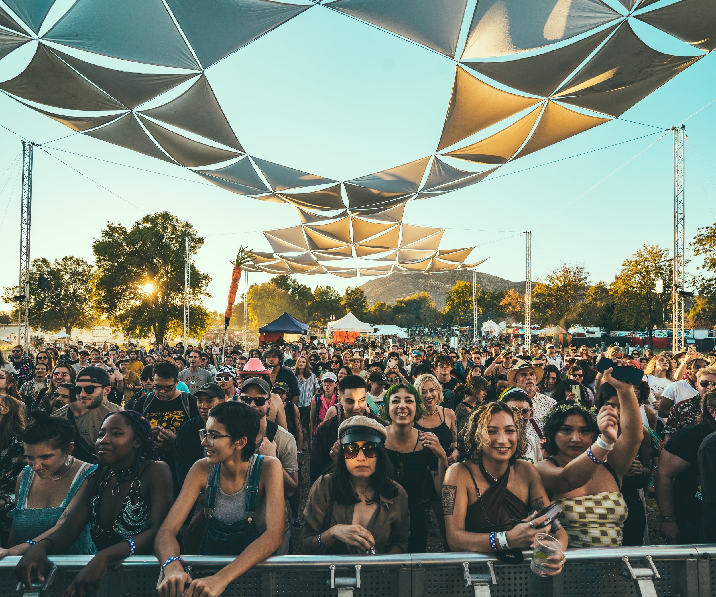 Crowd at Desert Daze '21