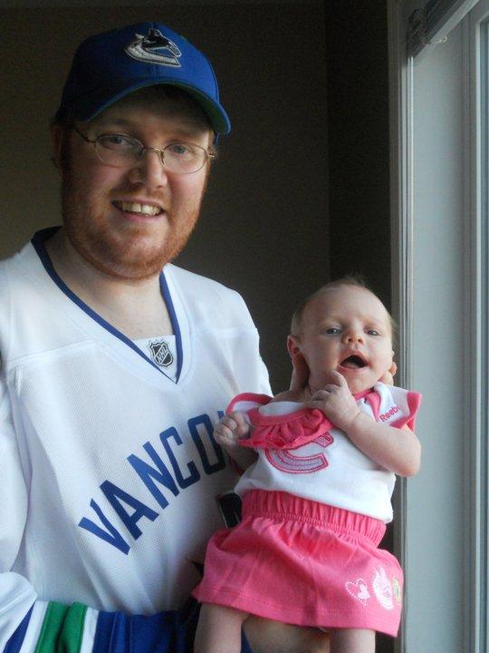 Justin Reed with his daughter Addisyn