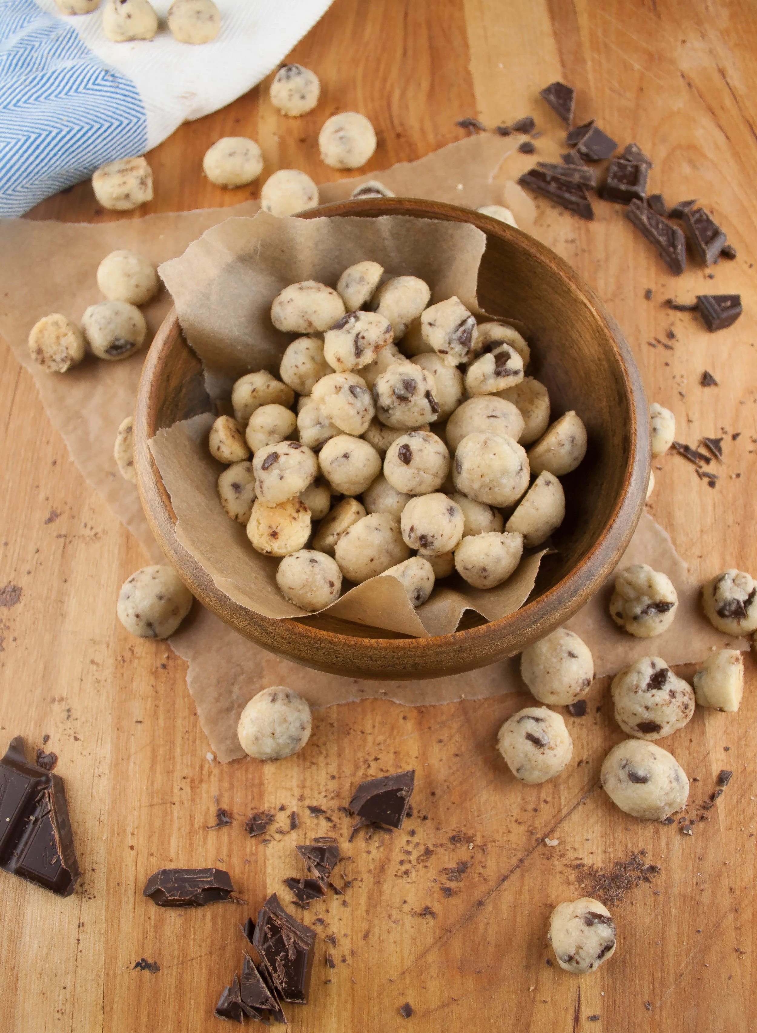 4 Ingredient Mini Chocolate Chip Cookies