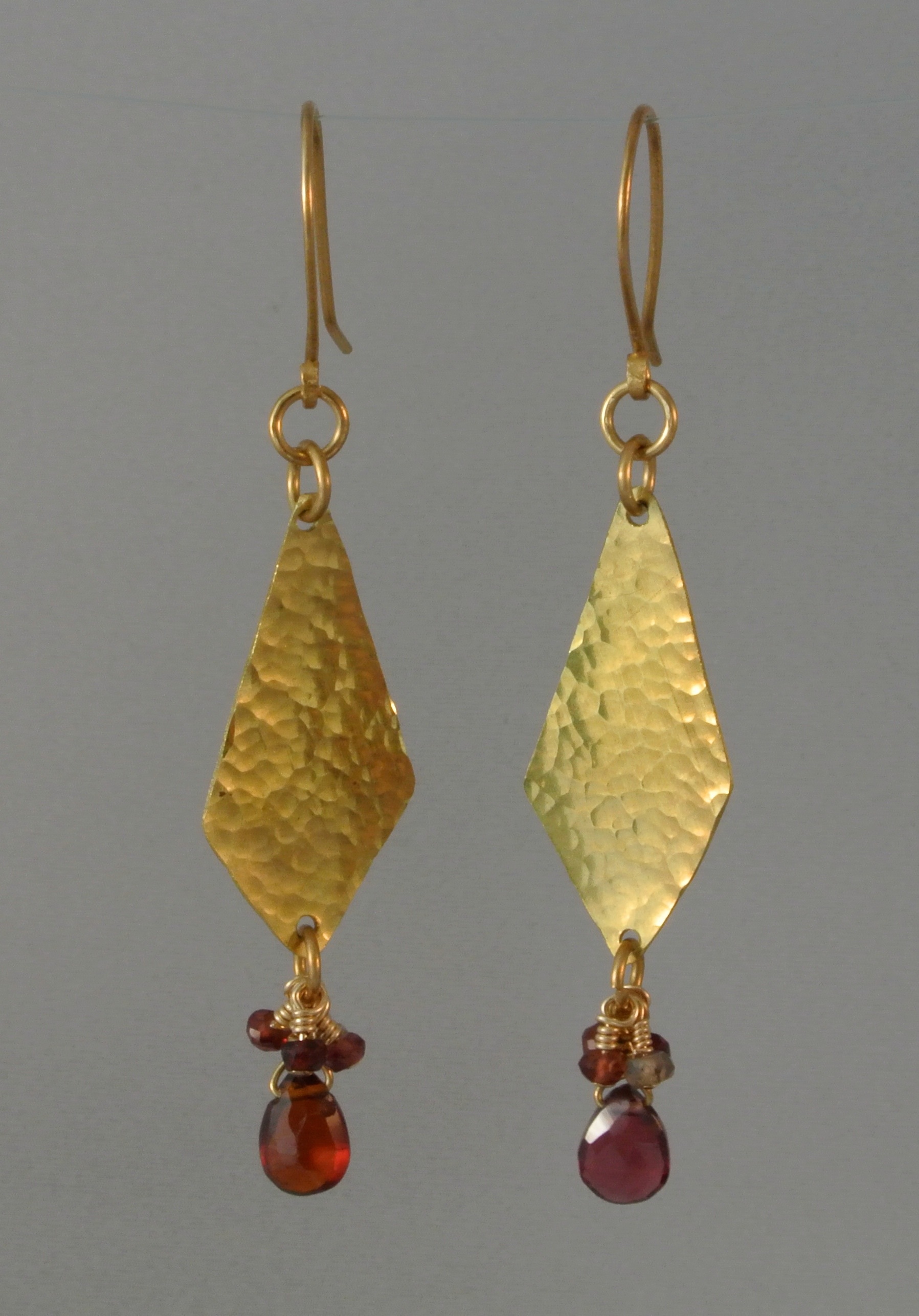 Hammered Brass and Tundra Sapphire