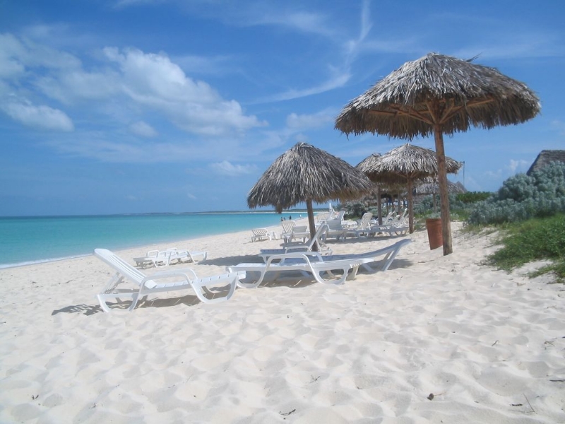 Cayo Coco: An island of 17 kms in length, connected to the mainland by a man-made roadway. The primary attraction of this paradise is the spectacular beach, the breathtaking scenery and the joy of simply doing nothing. Enjoy silky white sand beaches and crystal clear water. The island is an environmentally protected area, home to the coco bird which gives the island its name. A coral reef runs along one side of the island, offering wonderful opportunities for snorkelling & scuba.