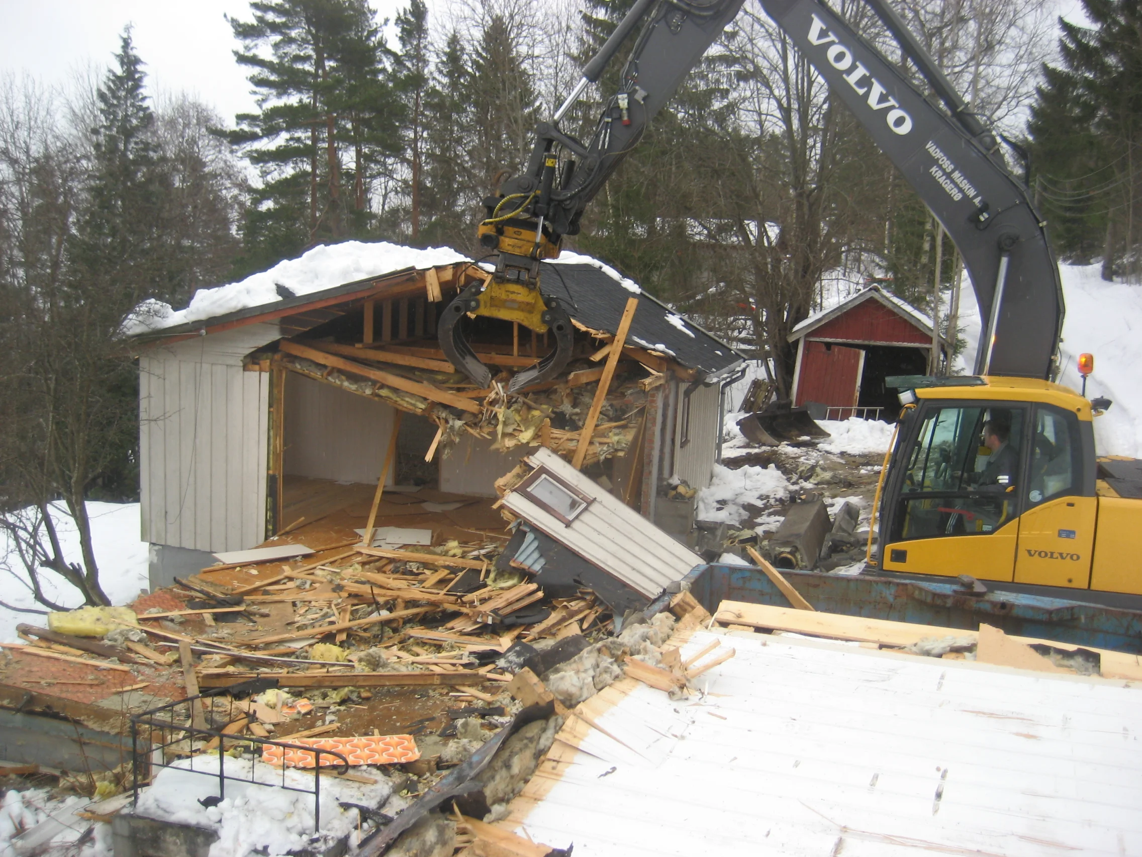 Riving av hus Stabbestad