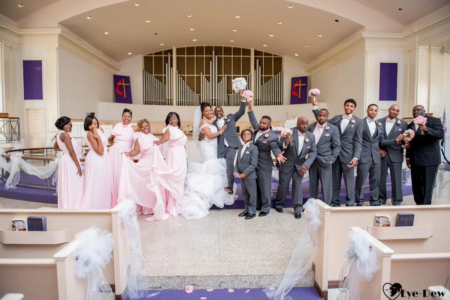 Gilbert-Lambuth Memorial Chapel Dream Wedding in Augusta, GA Toni + William