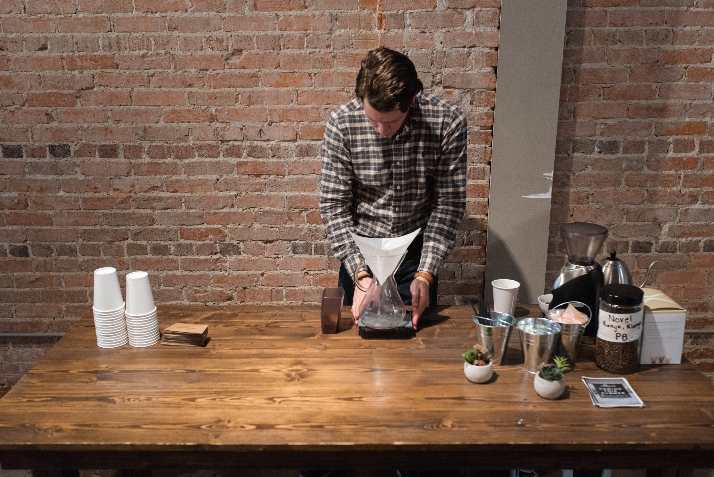  Of course, what would the evening be without great coffee to wrap up the end of the night courtesy of Foundation Coffee Co. Photo Credits: Caroline & Evan Photography