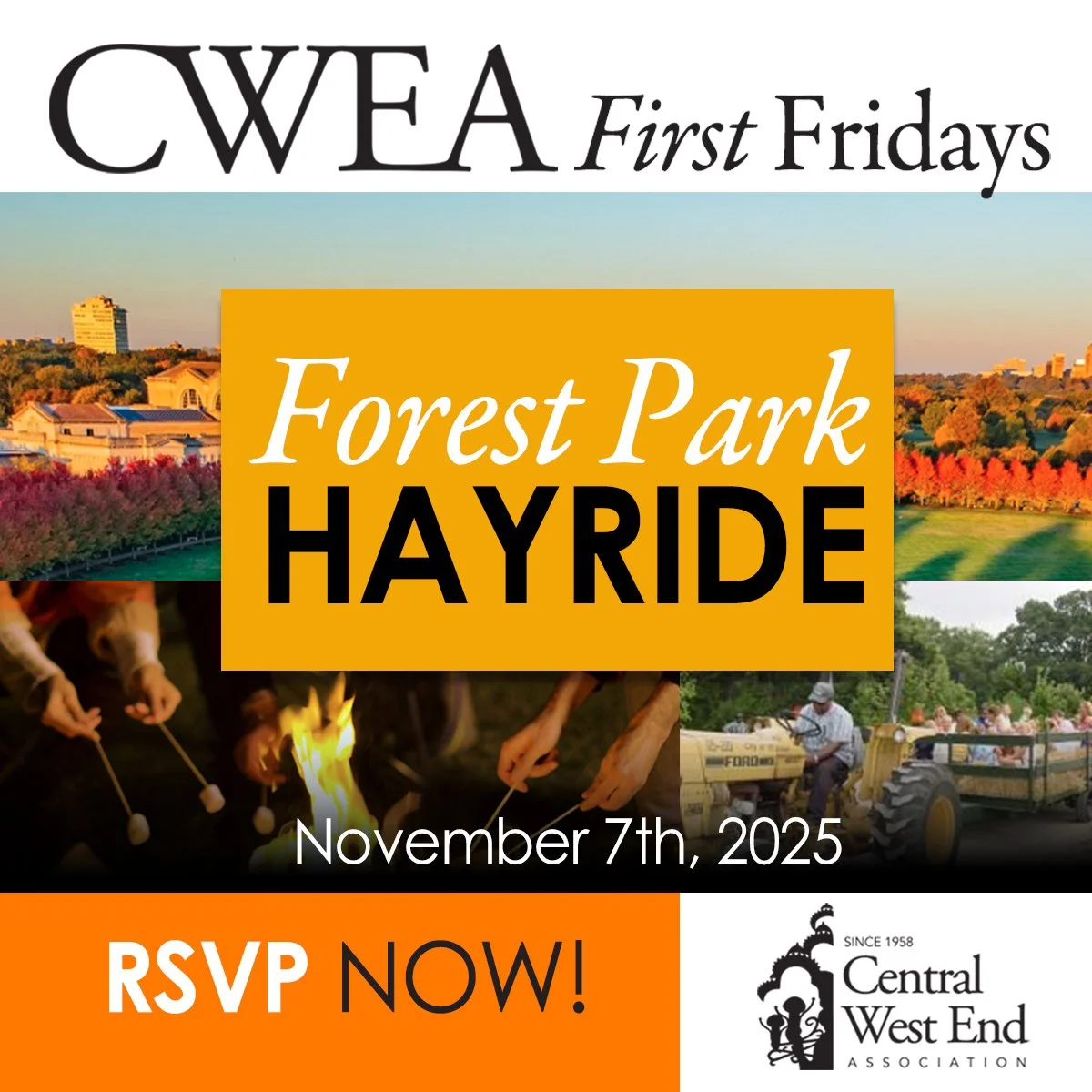 CWEA First Friday: Hayrides at Forest Park 