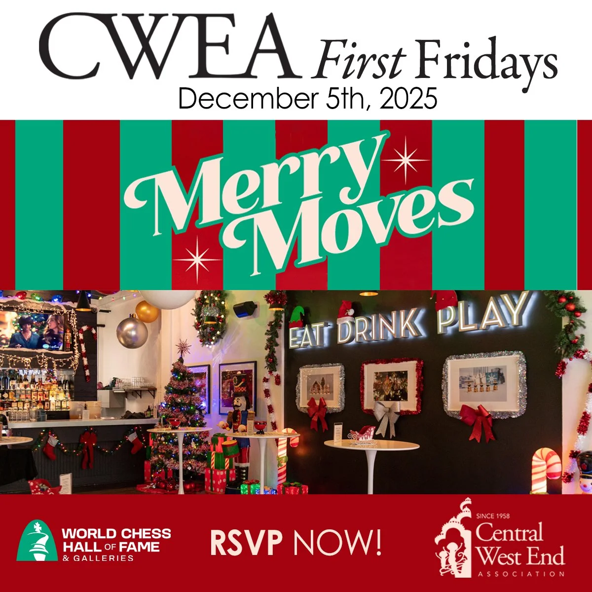 CWEA First Friday: Merry Moves at Kingside Diner
