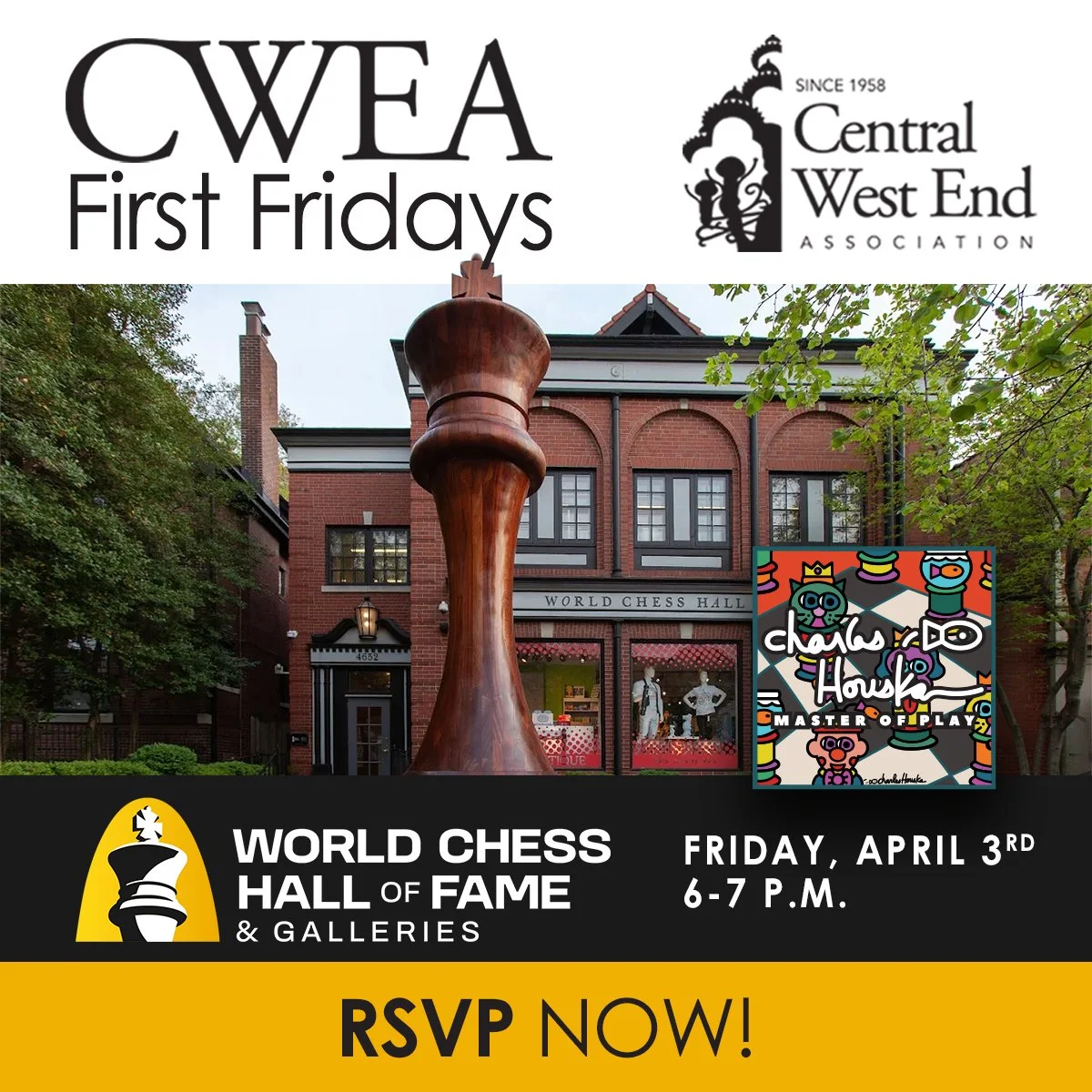 CWEA First Friday: World Chess Hall of Fame &amp; Galleries
