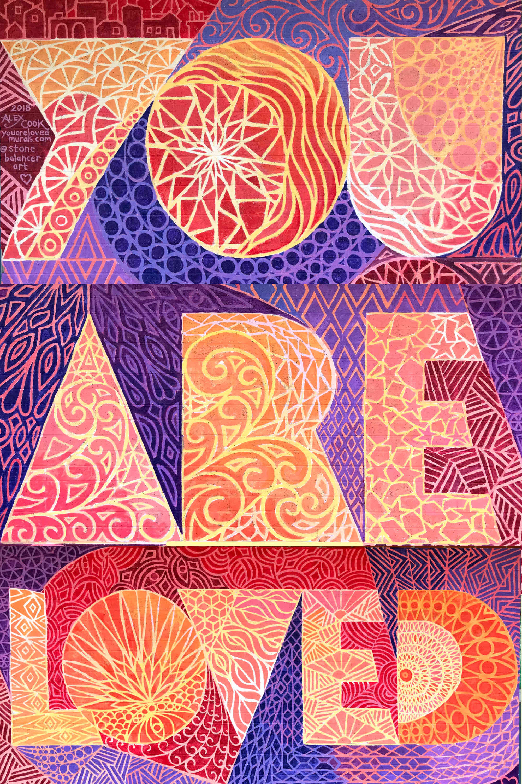 YAL Orange and Purple Indoor/Outdoor Banner, Vertical, 2'x3'