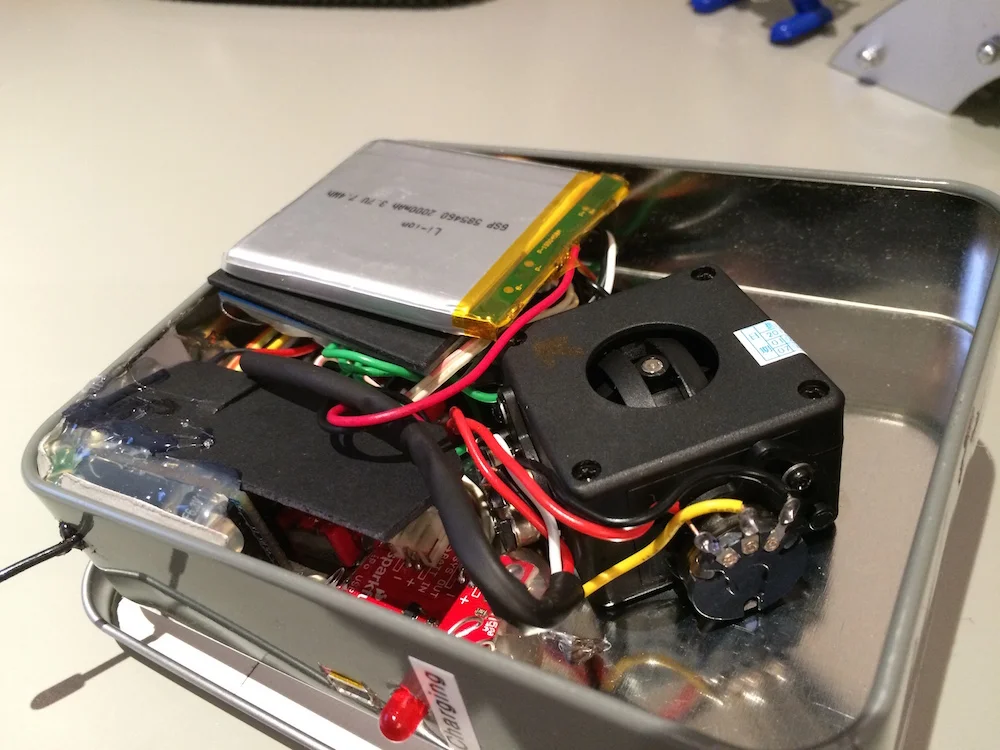 Office Chairiot Mark II Remote Control - The Guts