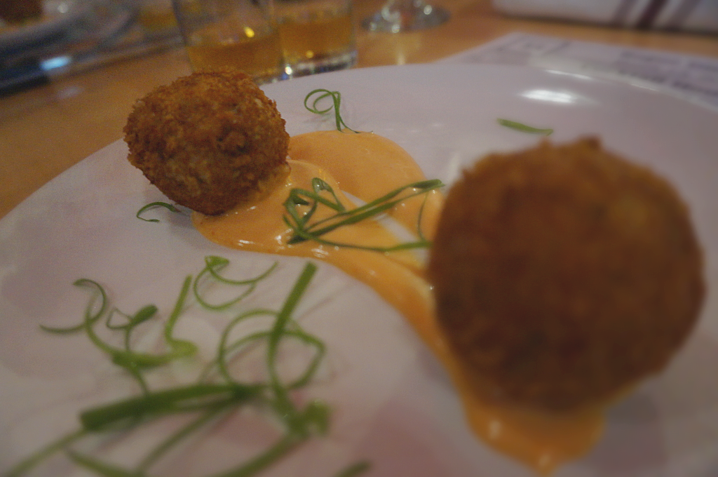 Duck Confit Croquettes with Sriracha Aioli | 6 Hop Ale