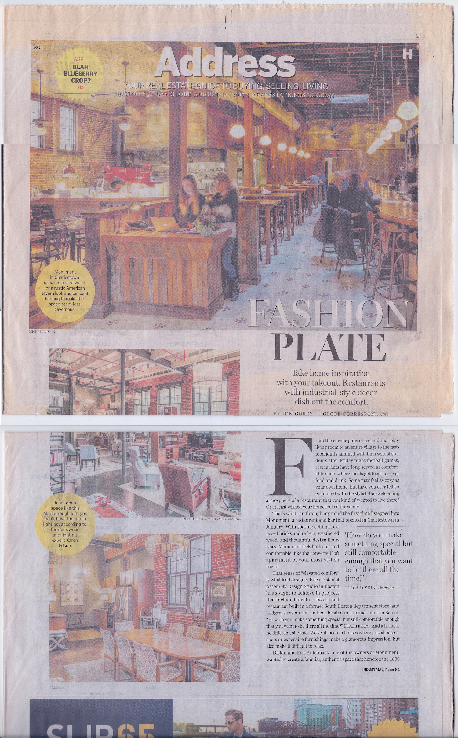 Boston Globe Article