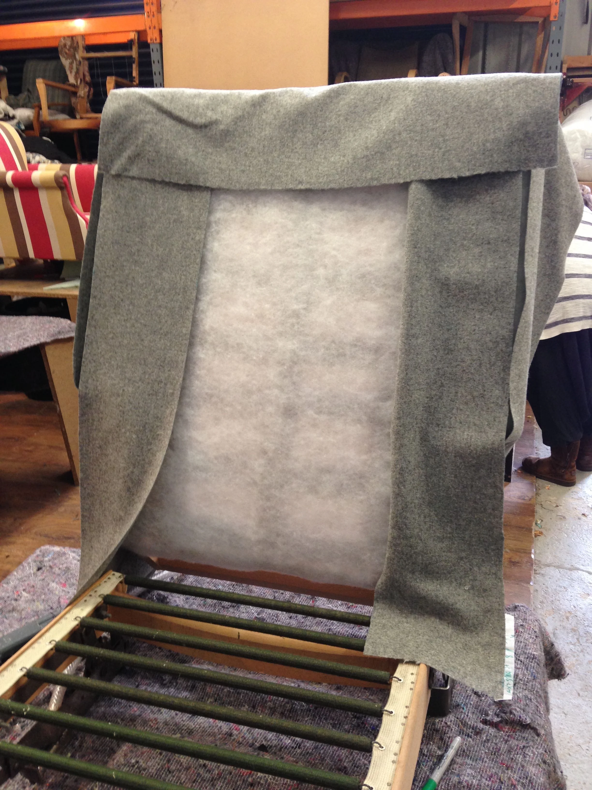 Measuring up the seat panels