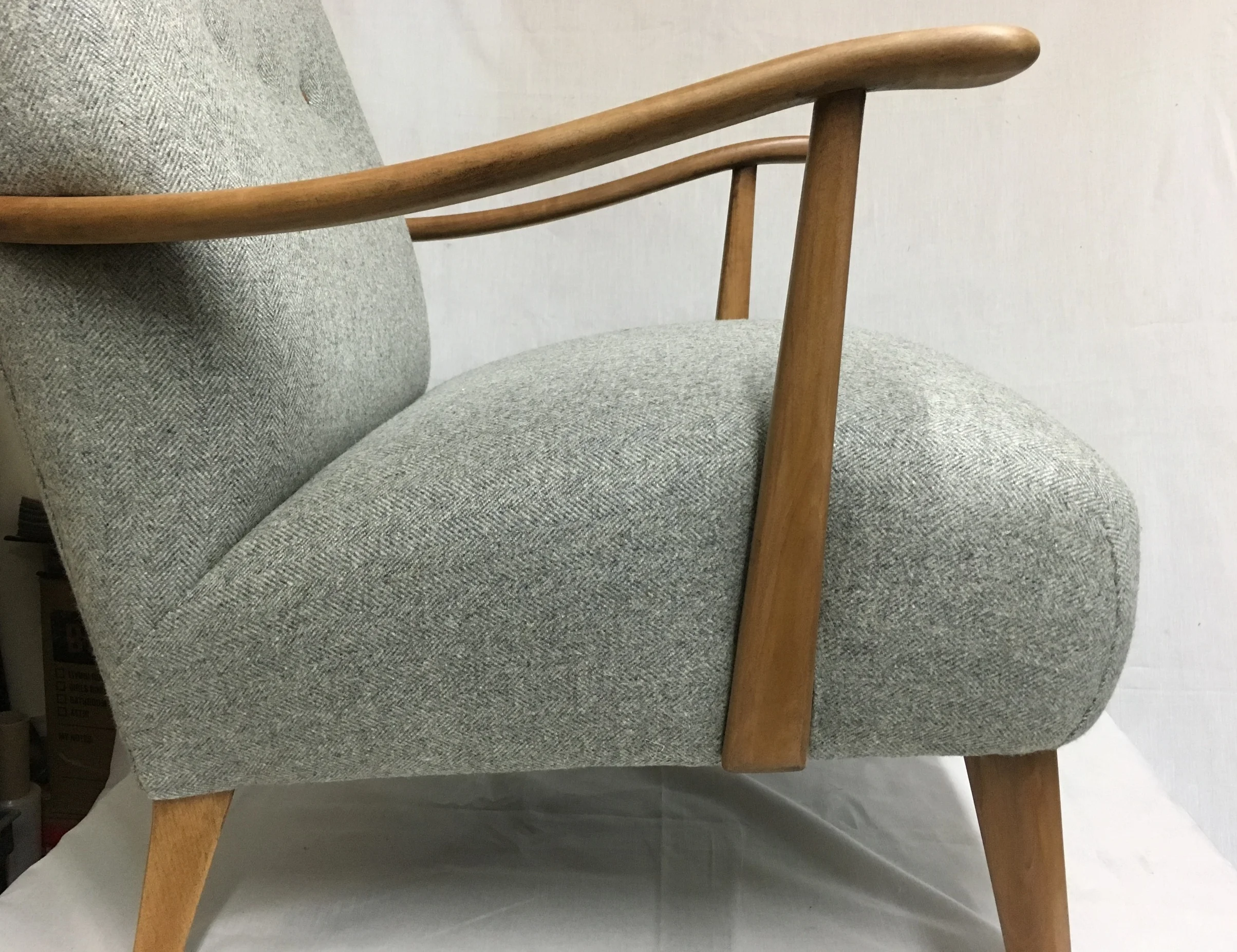 60's Herringbone Armchair