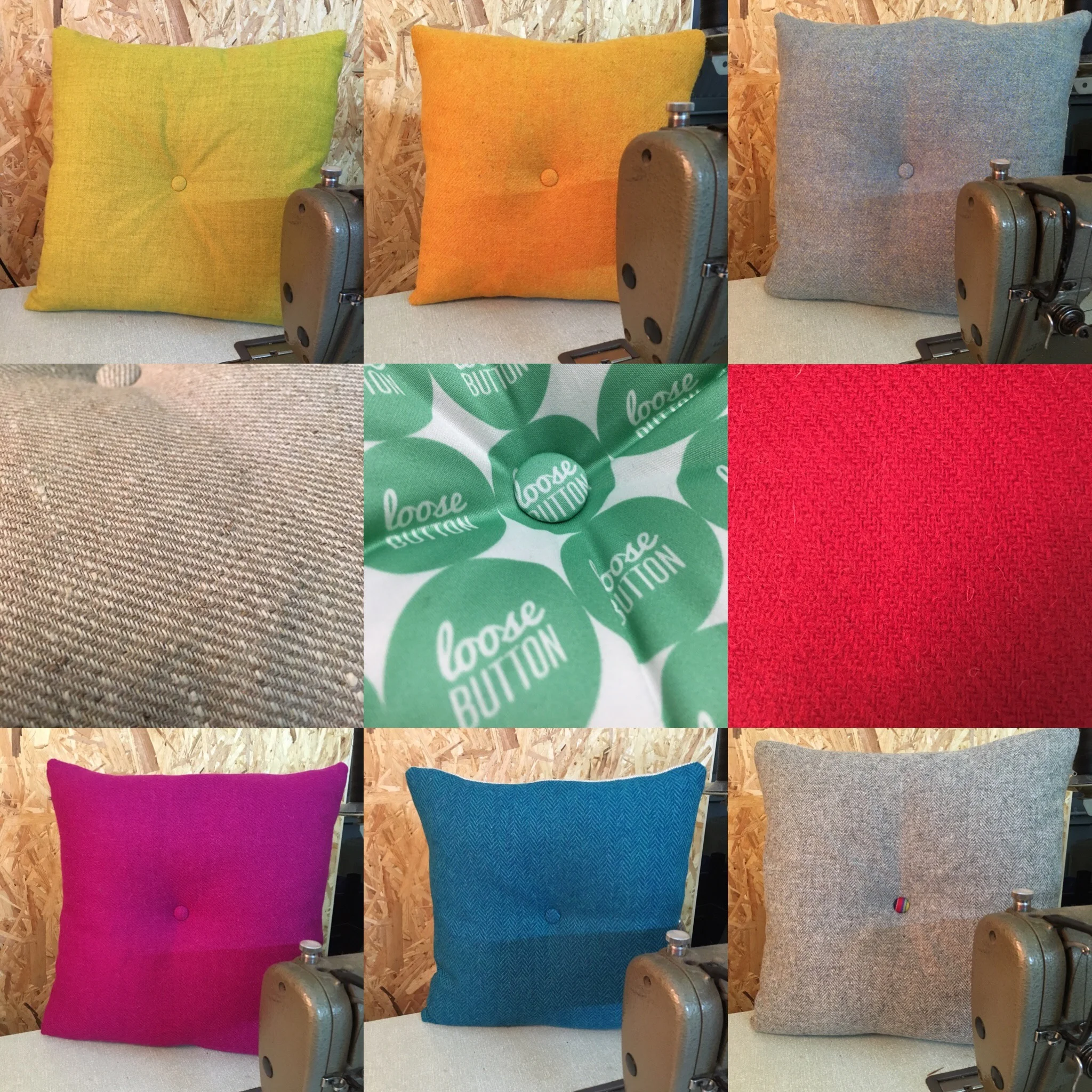 Harris Tweed & Wool Cushions