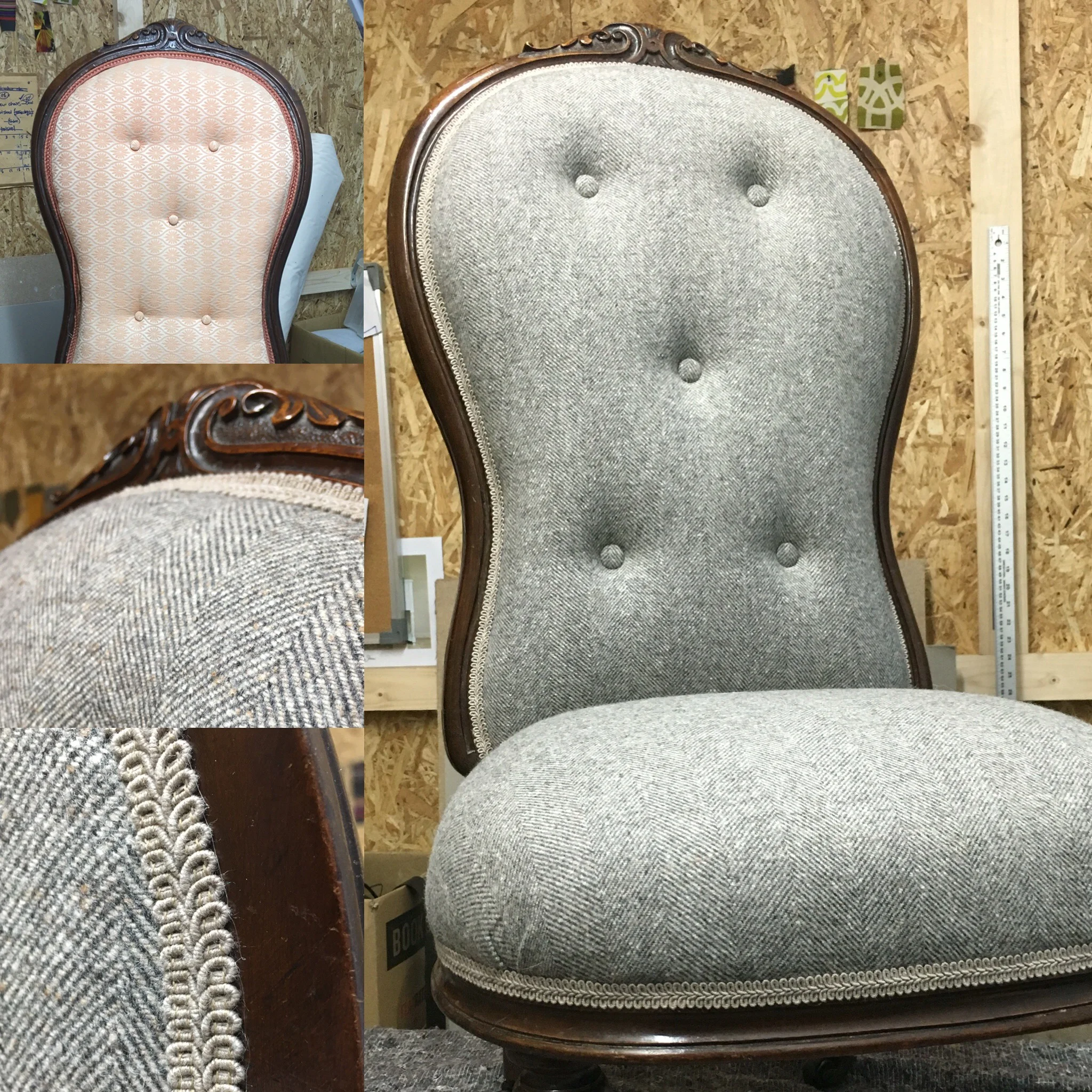 Antique Nursing chair re-loved