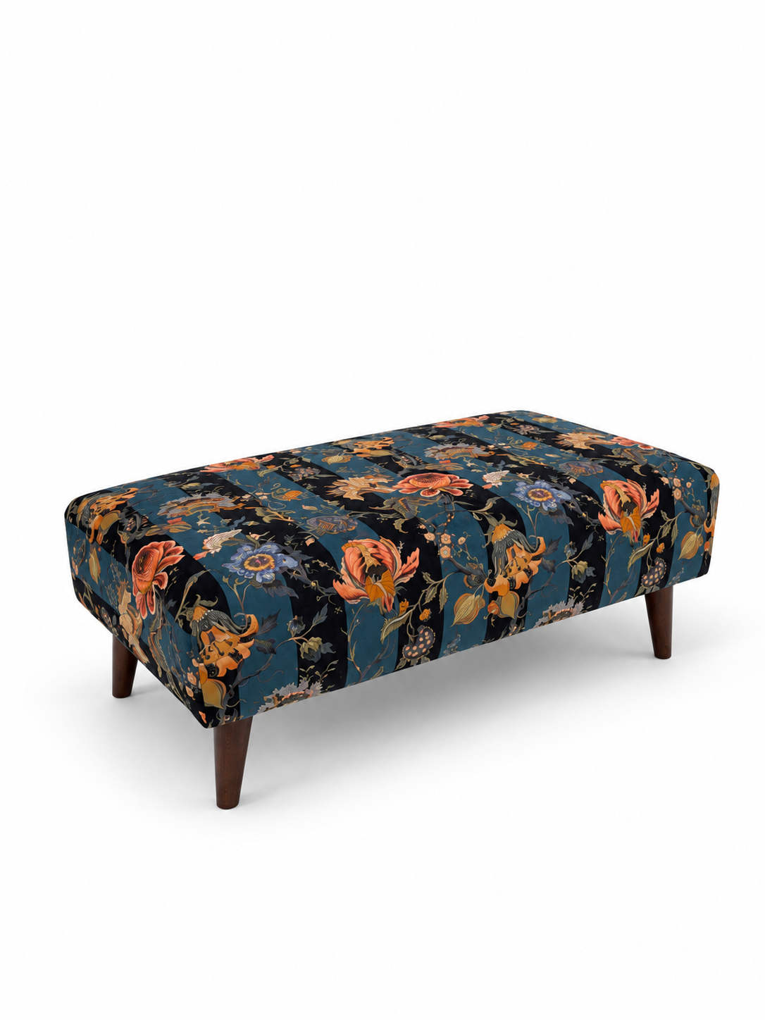 Rectangular footstool