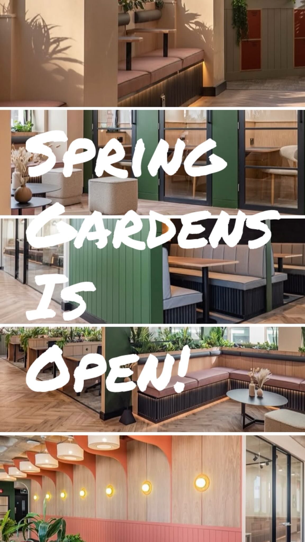Really pleased to see the finished pictures of this complete transformation of the 5th floor of Spring Gardens.
A new co-working space from @colonycowork
From an empty concrete shell to a new office, kitchen, private call spaces and meeting rooms.