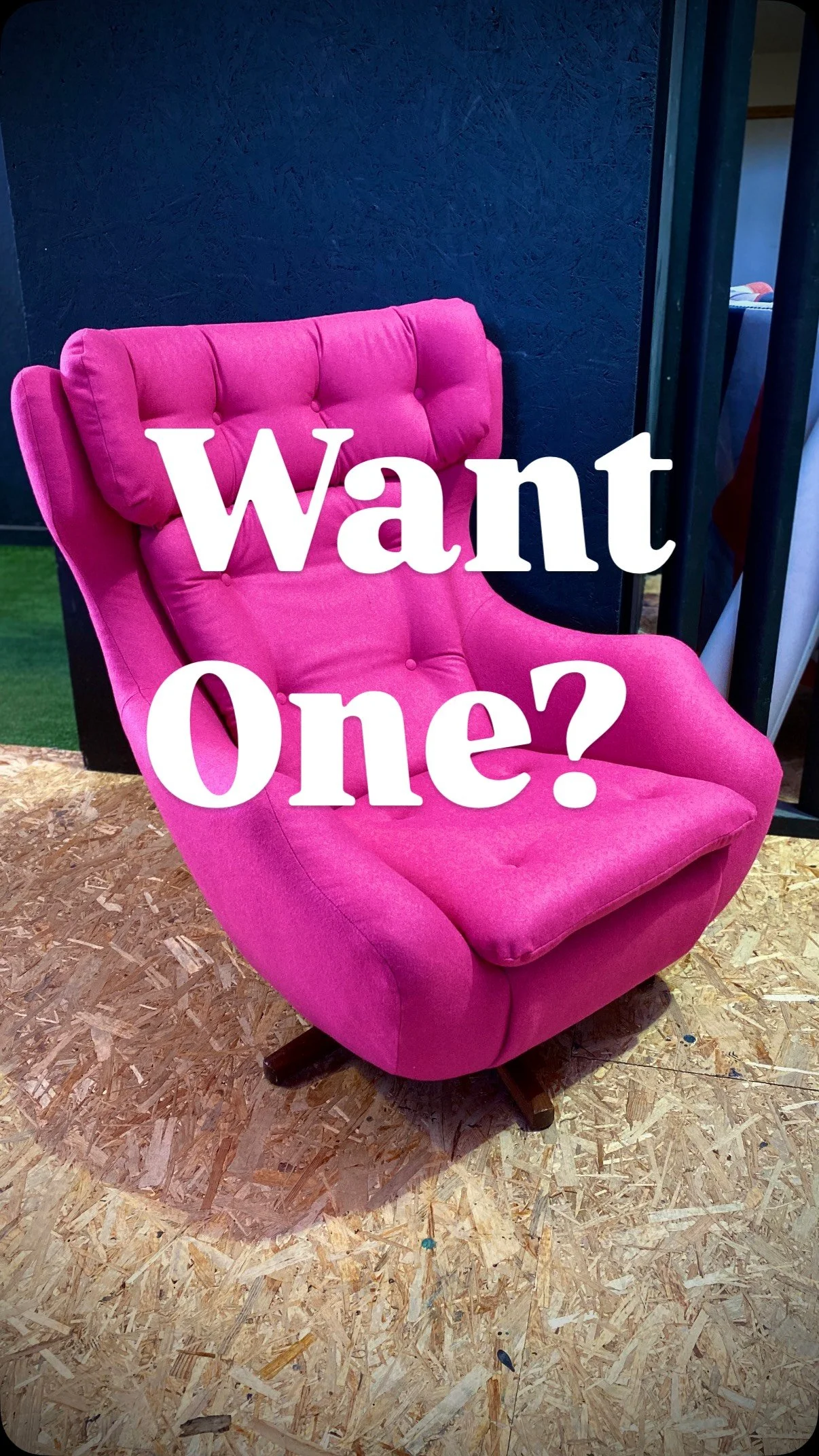 The Parker-Knoll Statesman chair.
A timeless and iconic statement chair that is incredibly comfortable with its foam lined shell and plump cushioned section
These are becoming more and more difficult to come across- but we’re pleased to say