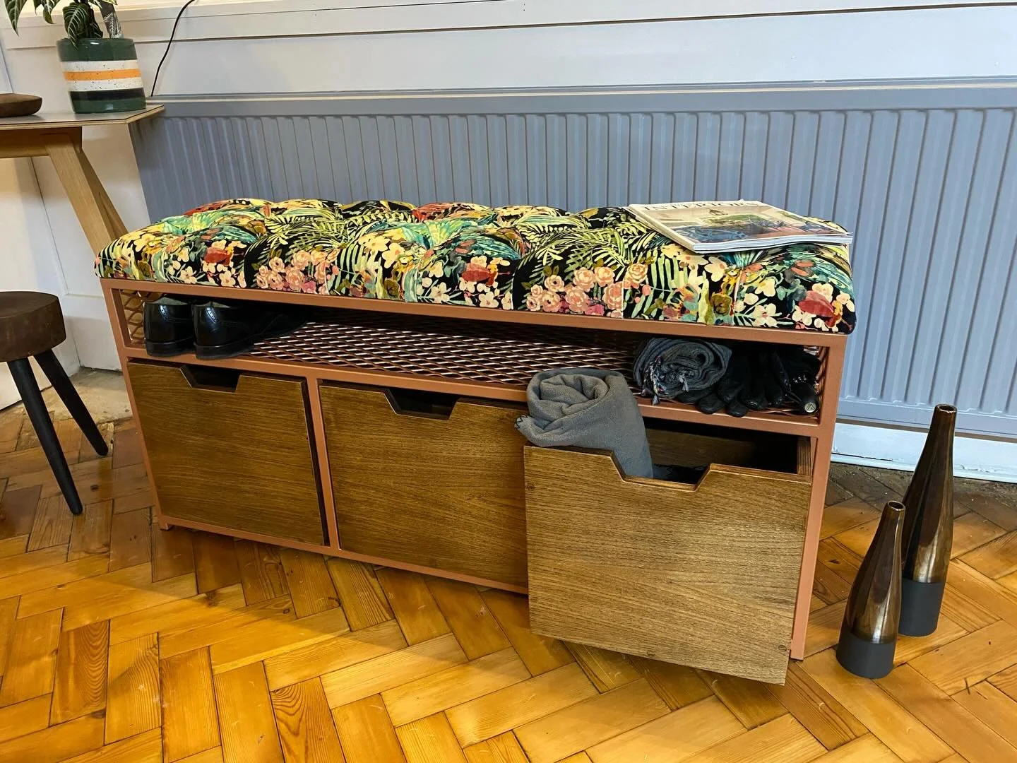 Storage&hellip;but stunning!

Our storage benches are custom-made. Making each one personal to our customers requirements. From the dimensions, shelves, draw finish, fabrics and upholstery finish.

Here are just few designs we&rsquo;ve made over the 