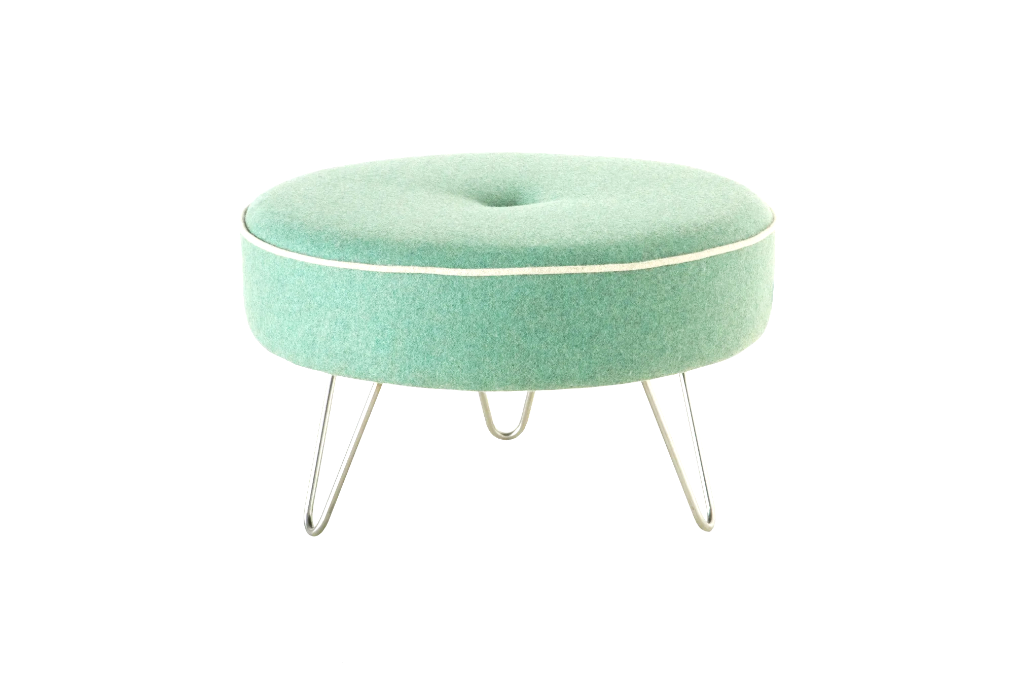 Contrast+Piping+Footstool