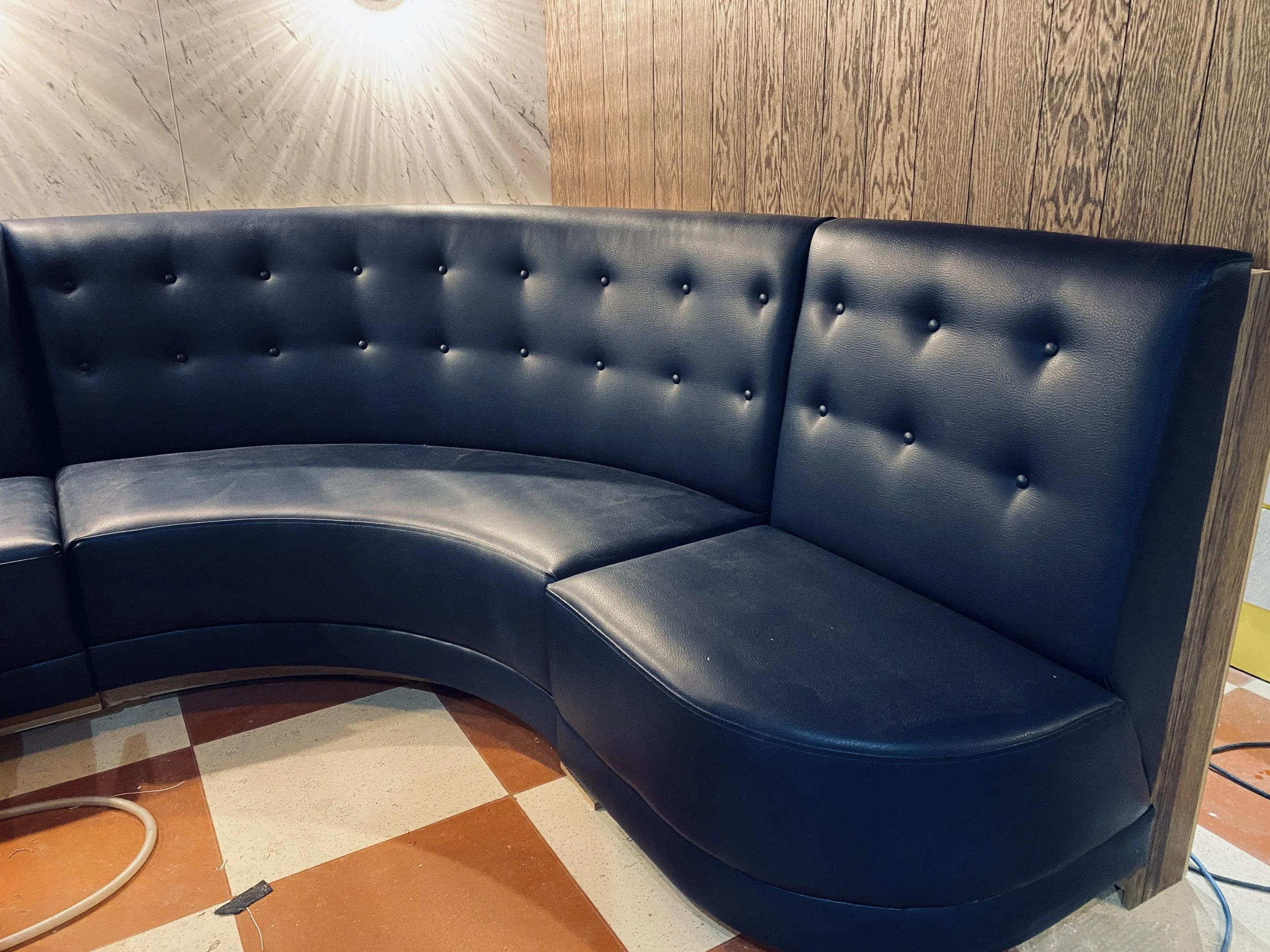 Curved Bespoke Banquette