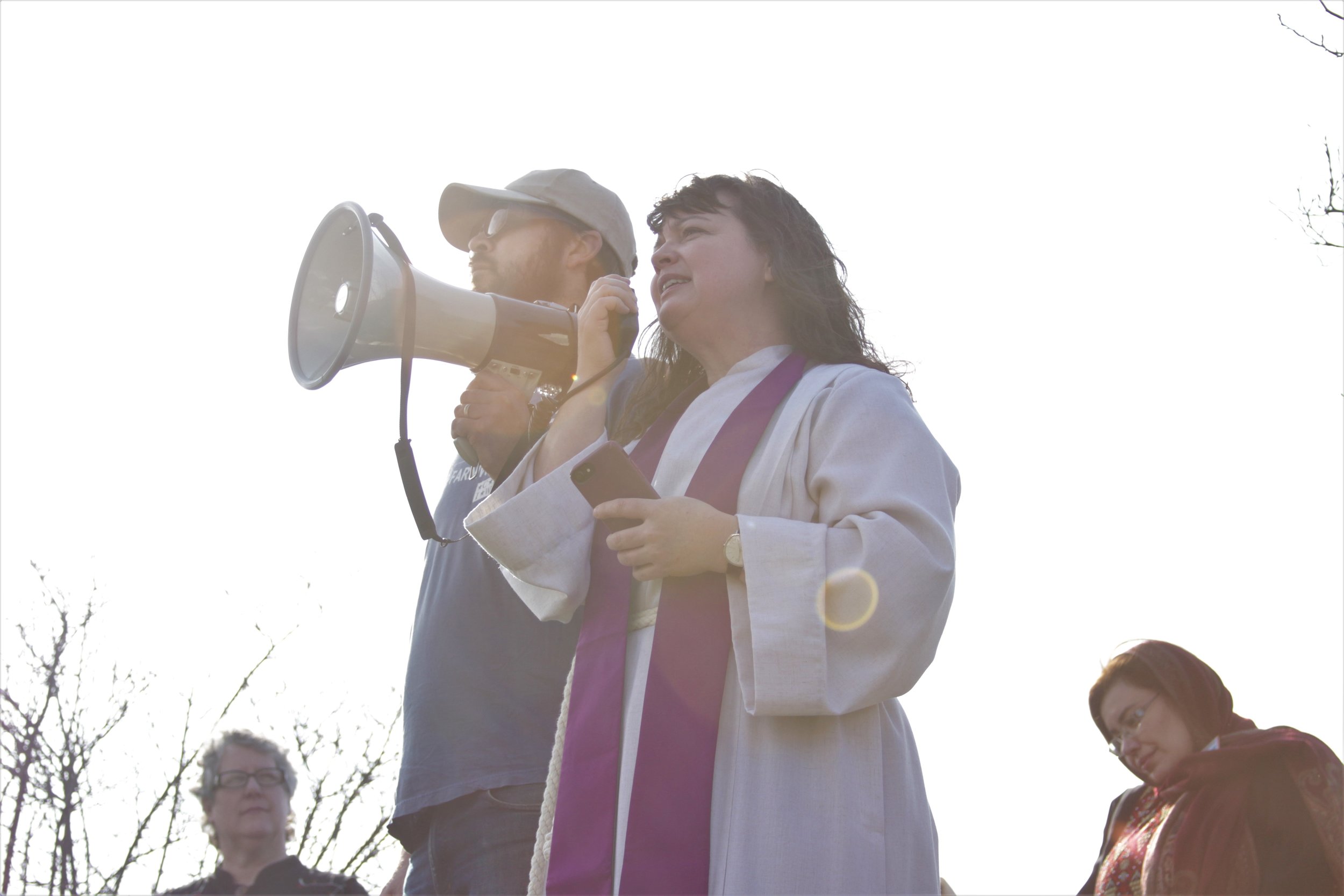  Rev. Laura Young, pastor of Summit UMC in Columbus, OH draws on scripture to elevate the struggle of farmworkers seeking justice and the people of faith and conscience that support them nationwide 