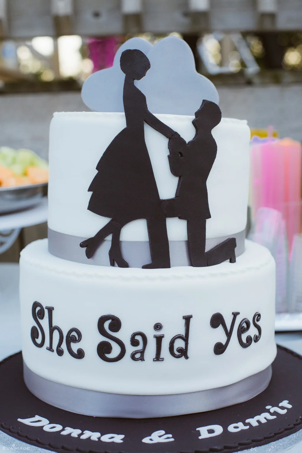 Engagement Cake Idea