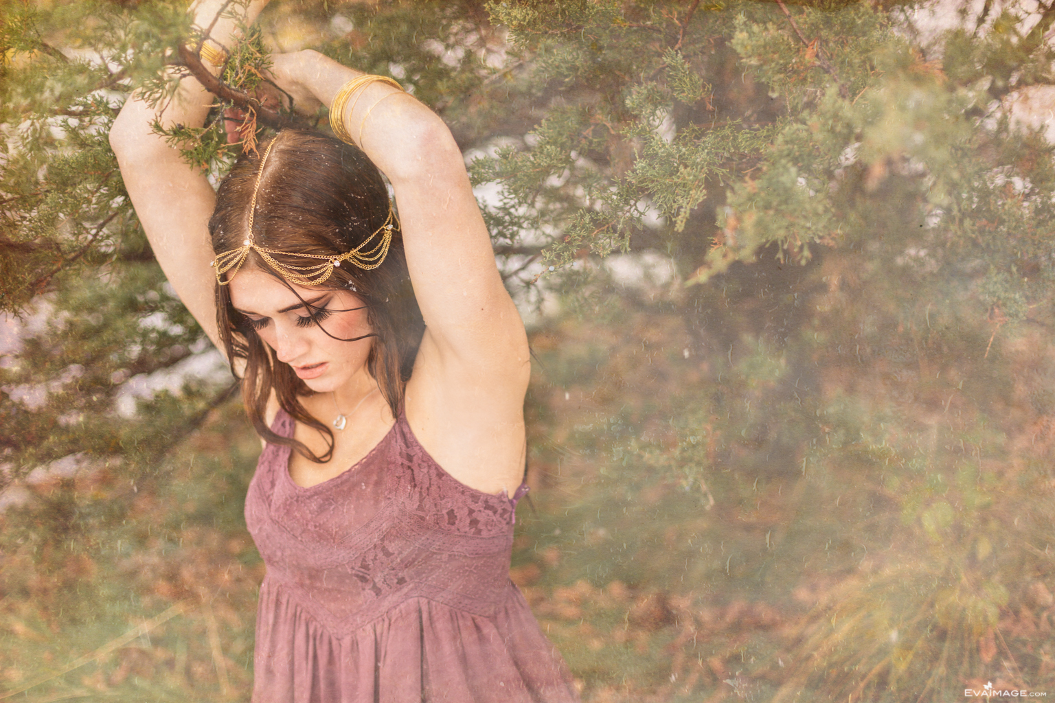  Bohemian Girl Winter Portrait 