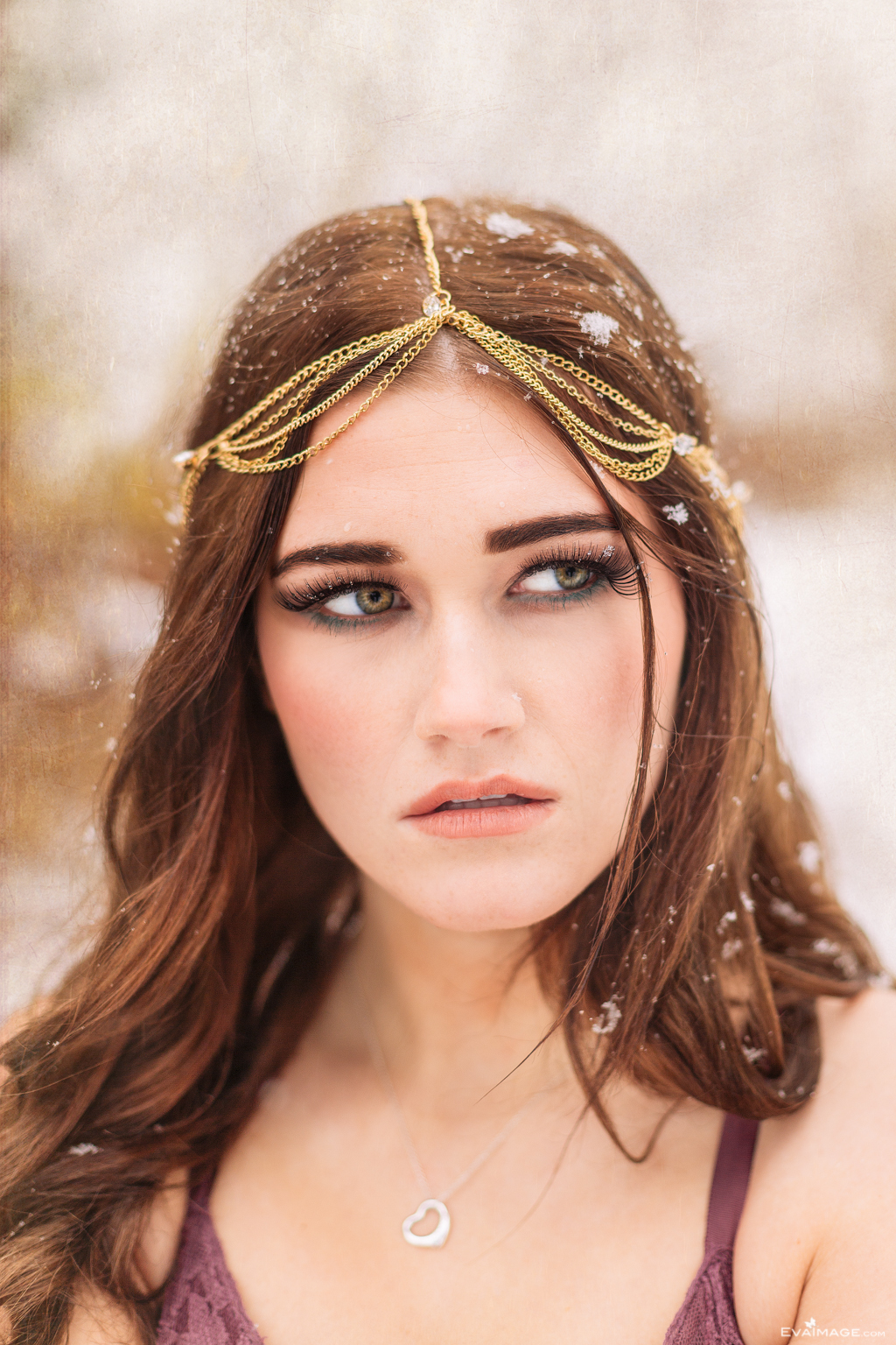  Bohemian Girl Winter Portrait 