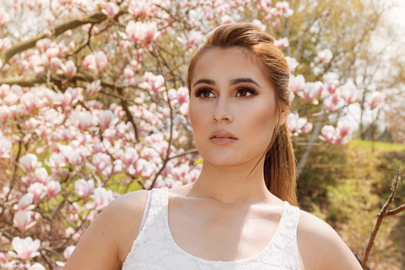  Cherry Blossom High Park Portrait 