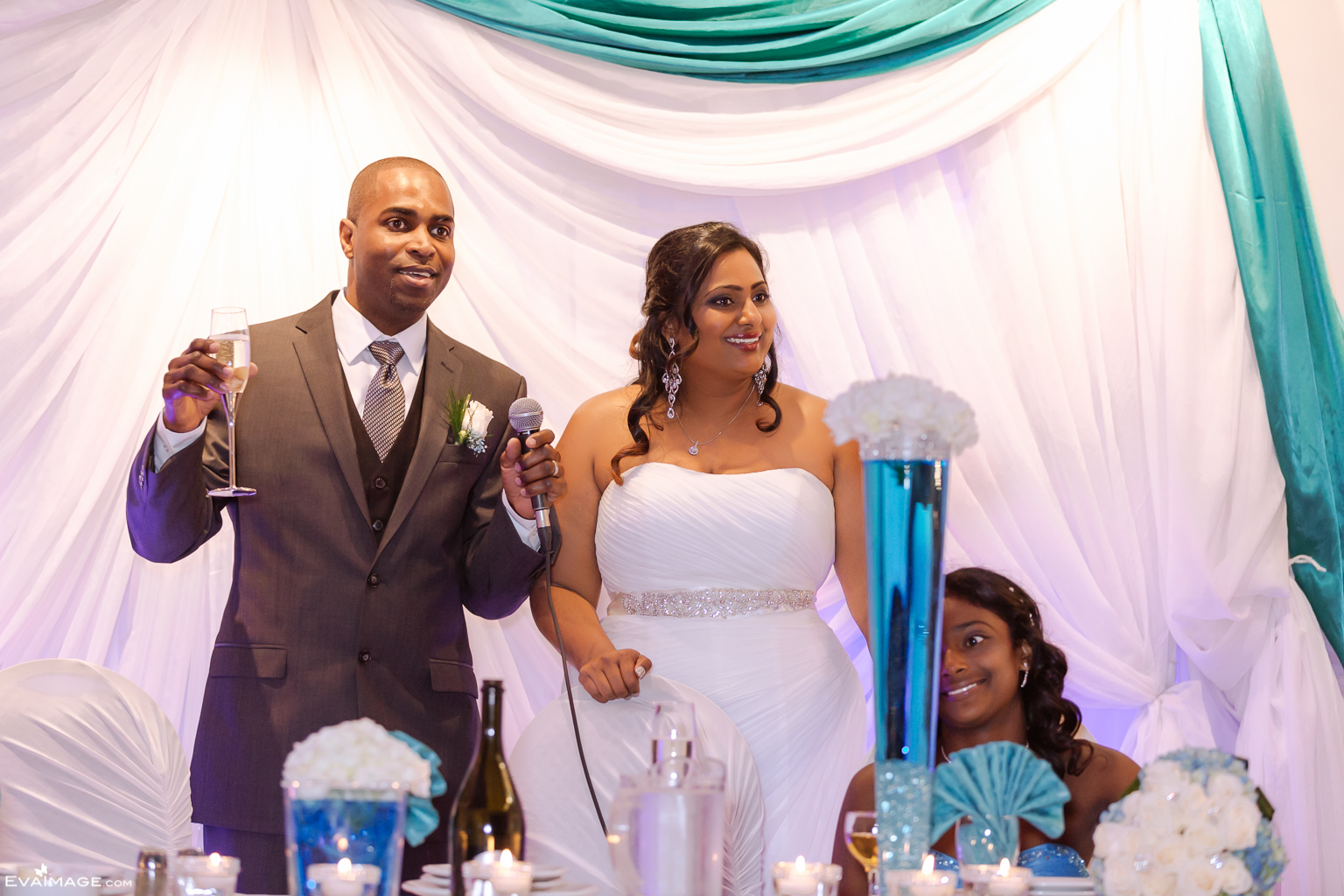  Maple Banquet Hall Mississauga Wedding Reception. Ria & Brian, May 16, 2015. By EvaImage Photography 