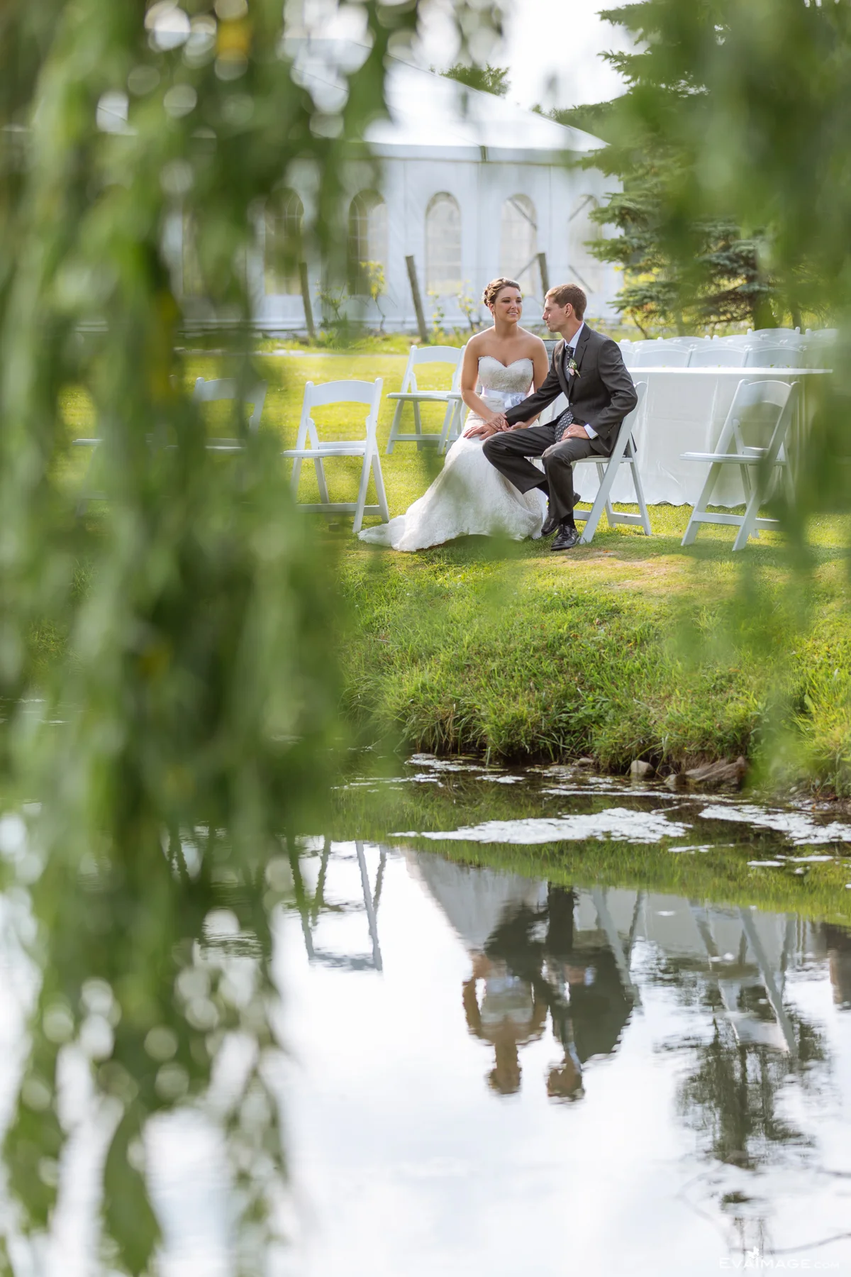Willow Springs Winery Summer Wedding Stouffville Ontario