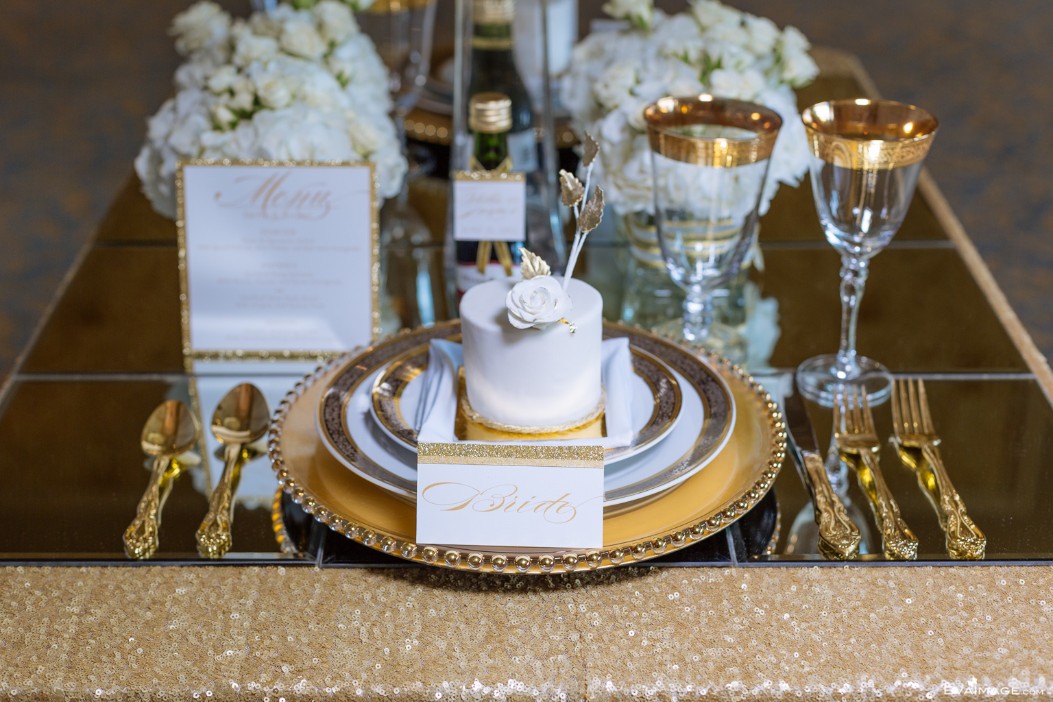  Savoy Event Venue Gold and White Wedding Inspiration 