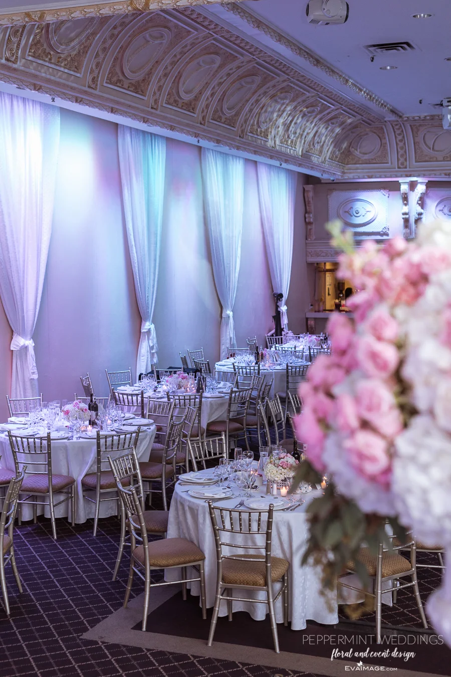 EvaImage Photography, Peppermint Weddings Floral & Event Design, Paradise Banquet & Convention Centre