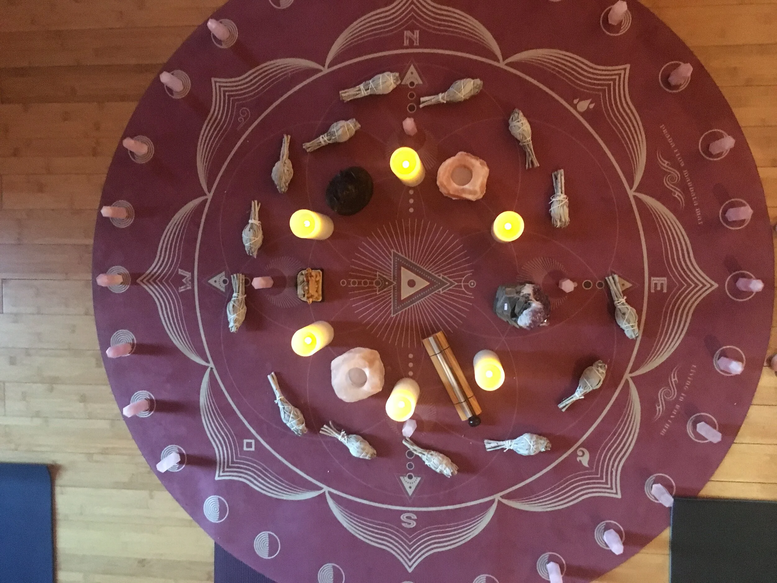  with Mimi, Michael &amp; Camilla  Candlelight Flow + Singing Bowl Meditation   Friday March 6th, 7 pm  