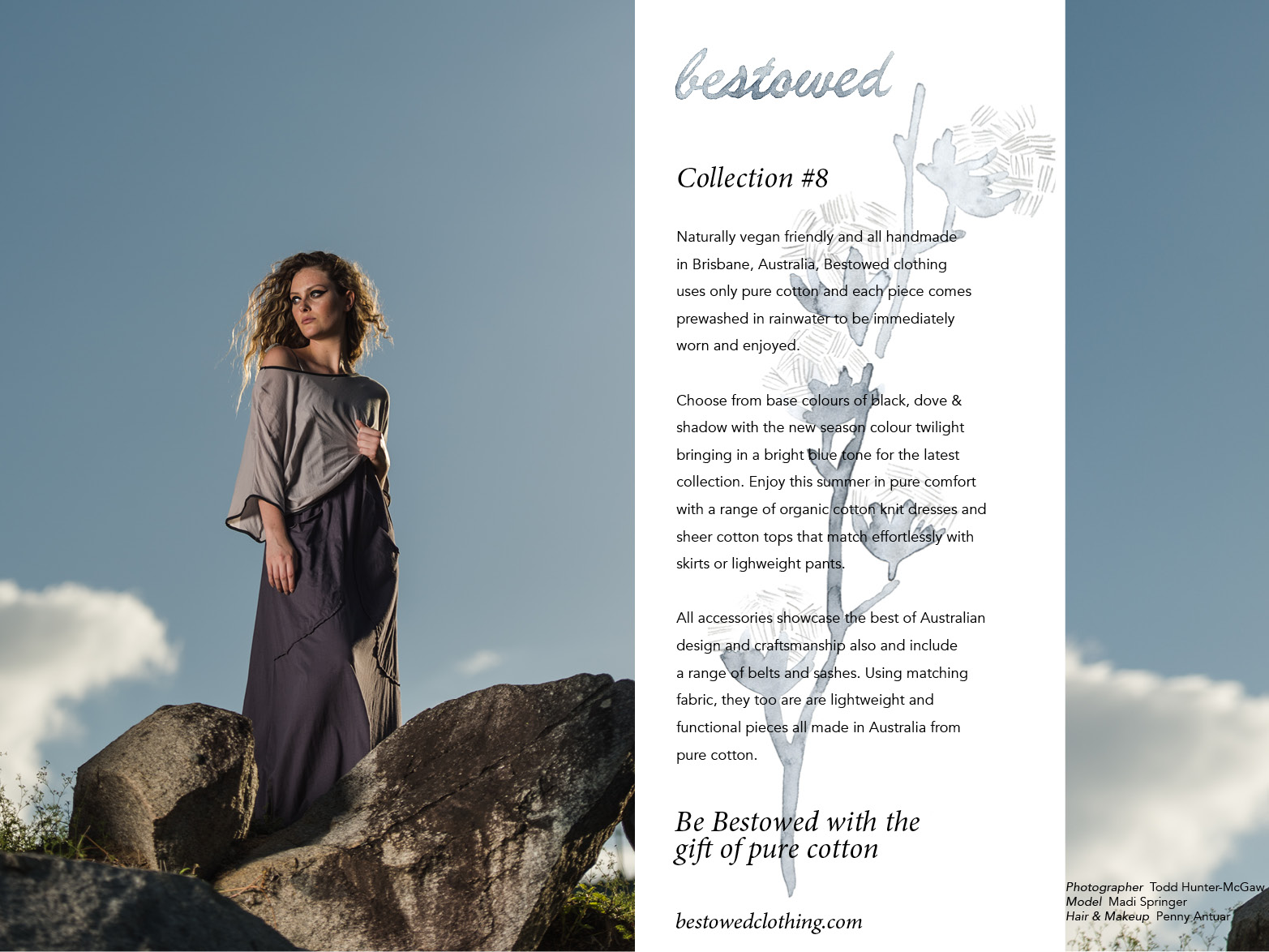BRIANA MAXI DRESS + PHOEBE TOP