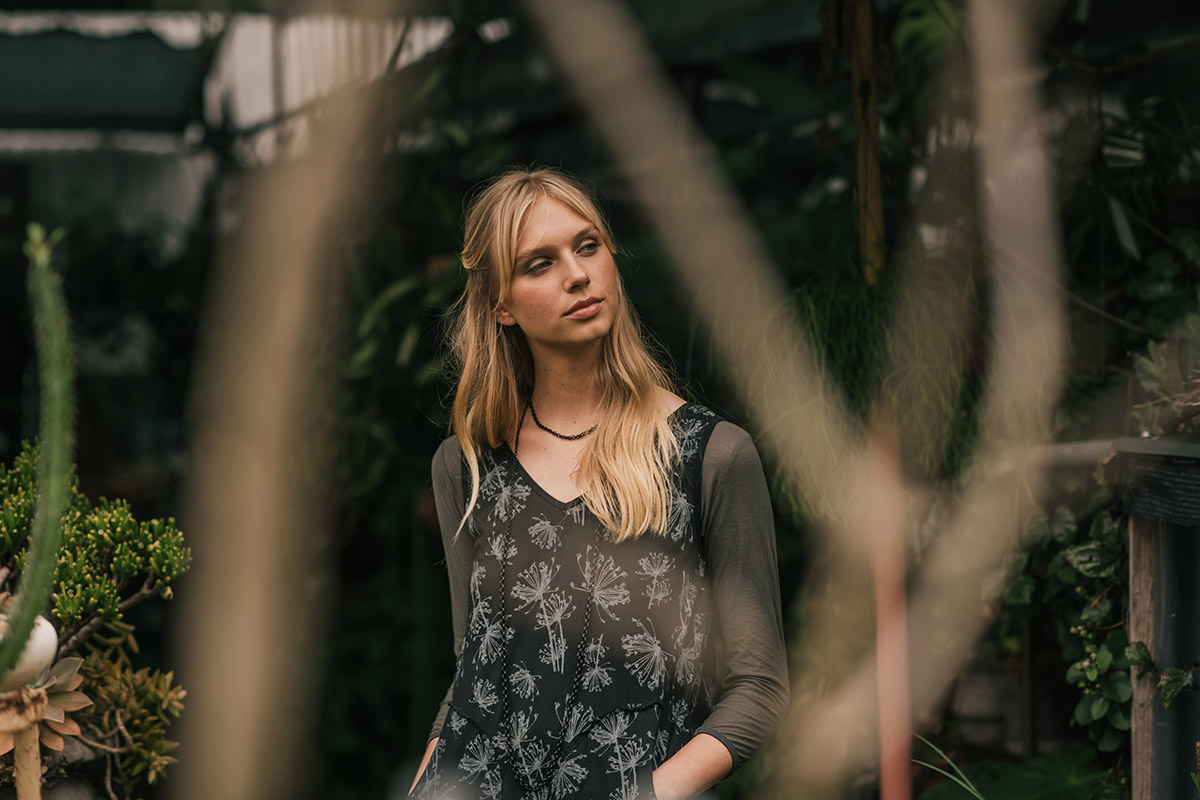 ROSE TUNIC & SWIVEL TOP