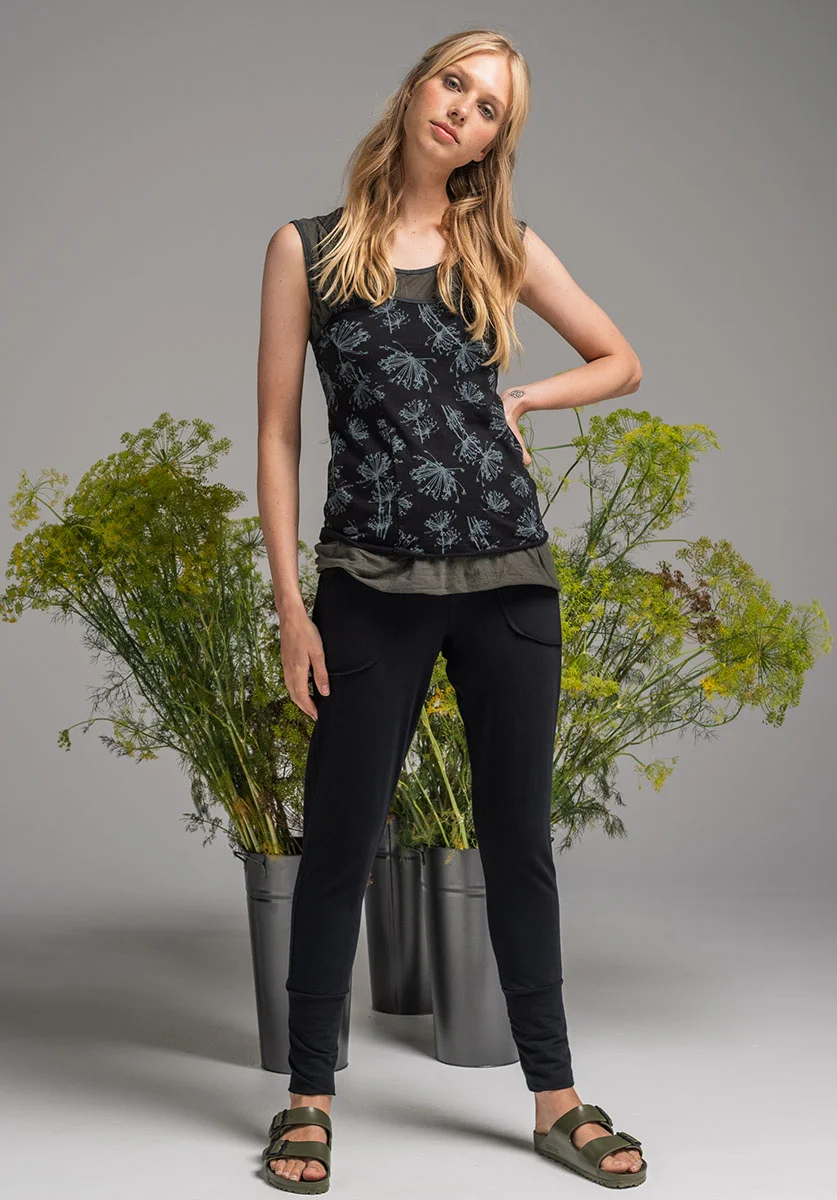 NASTURTIUM TOP, SLANT TOP & TRINITY PANT CUFFED