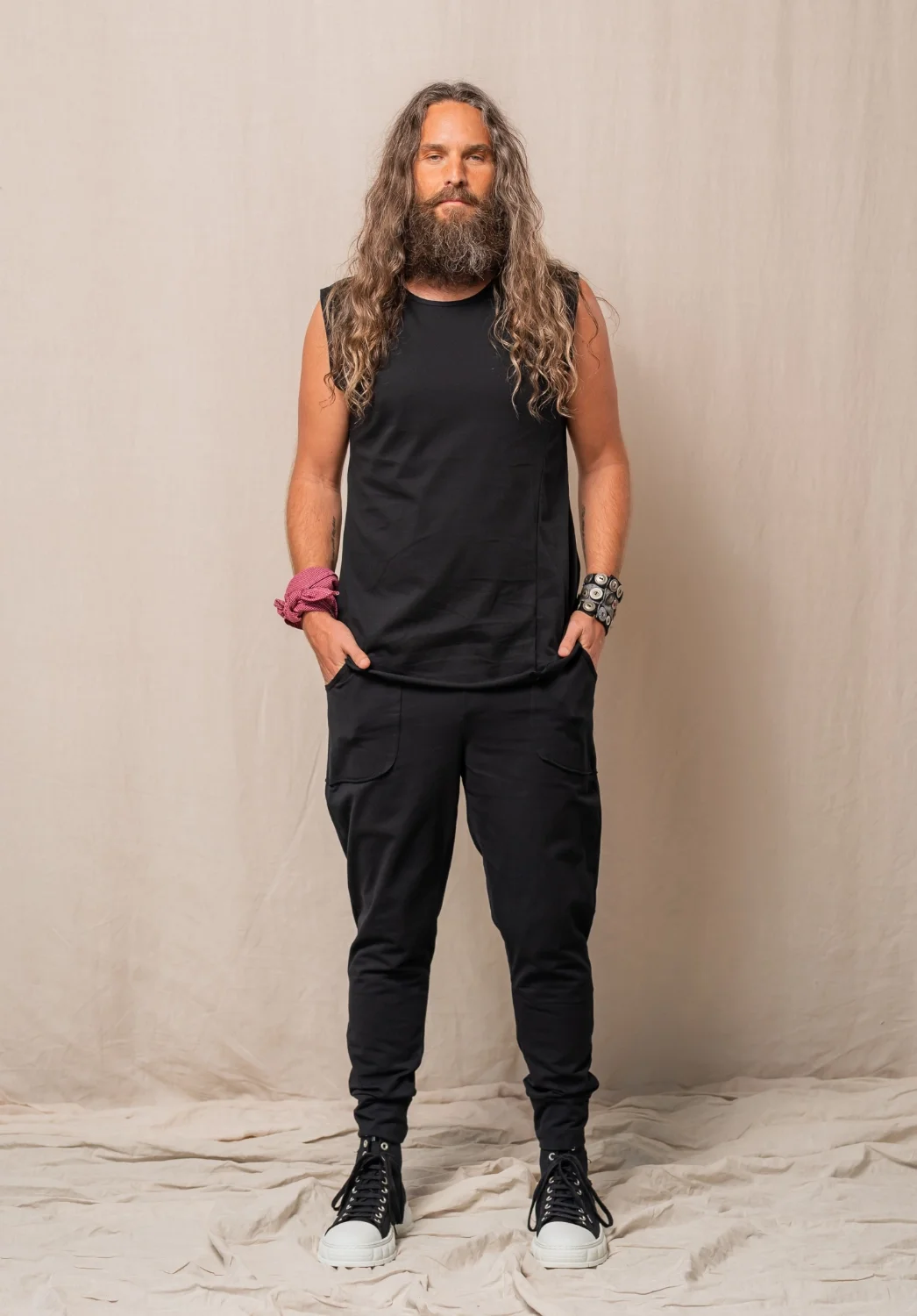 Archie Long Tank - Parallel Short Cuff