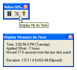 Display M as Time ...