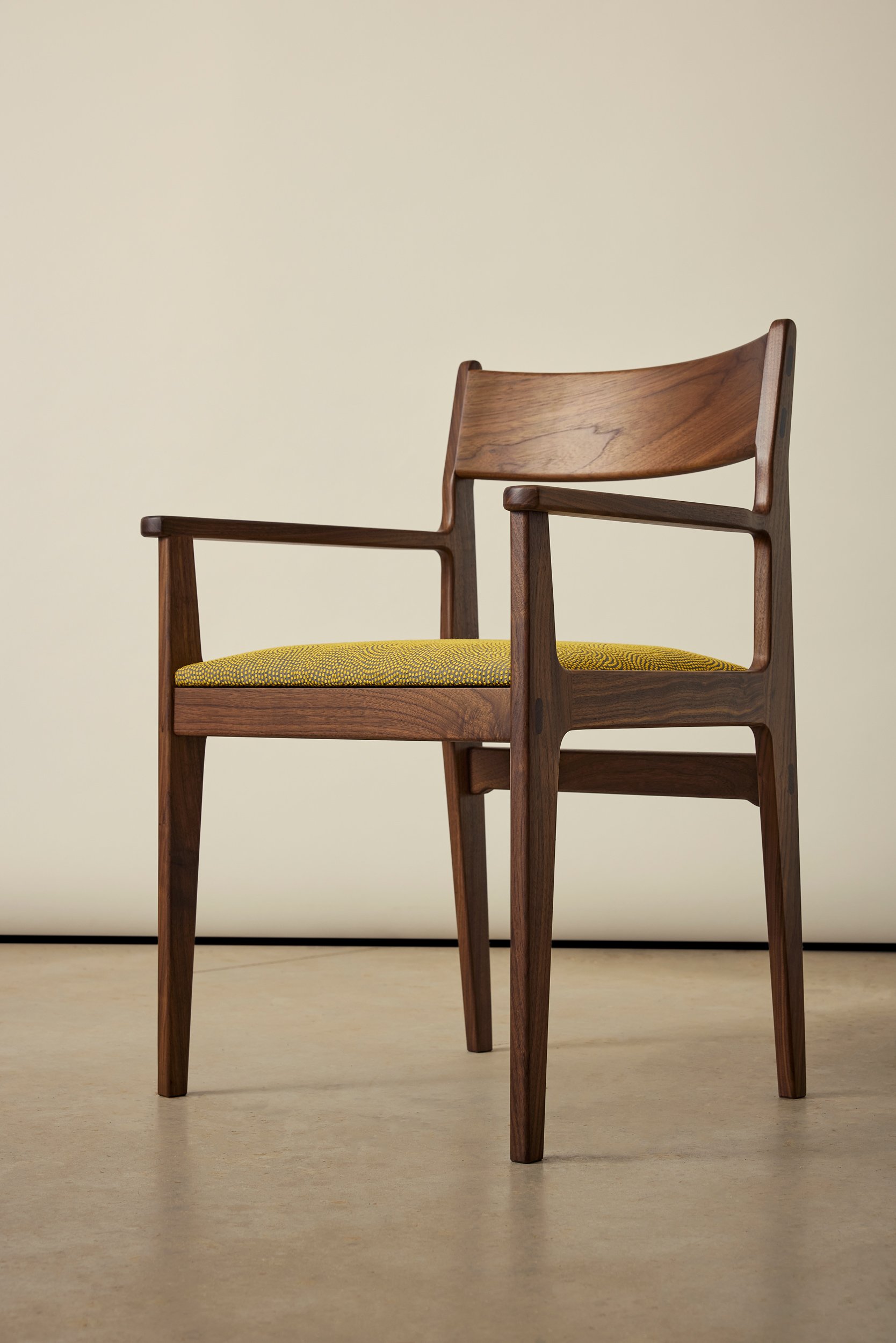 rosemont armchair walnut front low angle.jpg