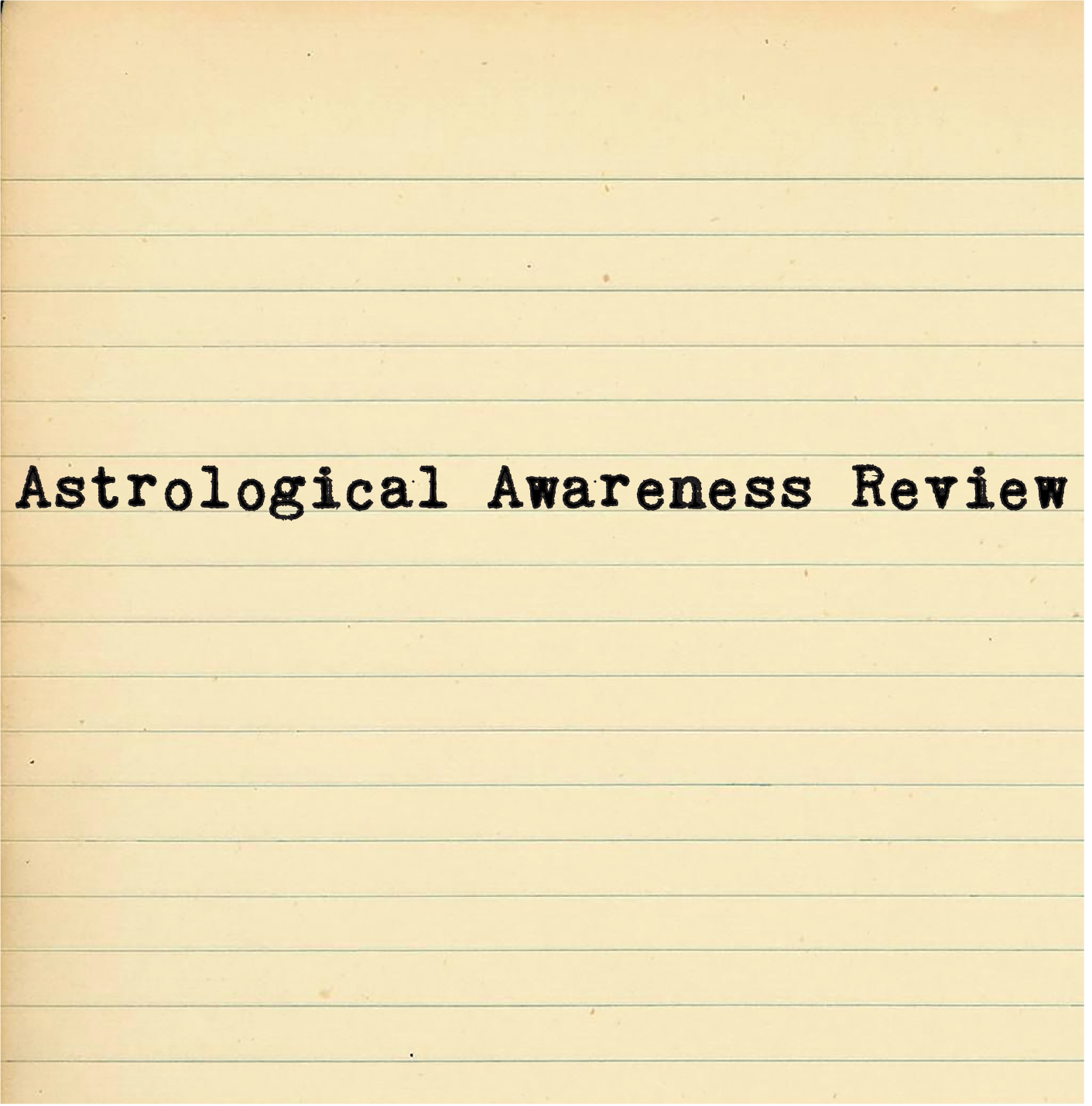 Week 2: Assignment 1 