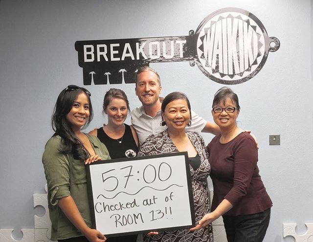 Happy Saturday all!  The Concierge Association of Hawaii board members did a special team building retreat @breakoutwaikiki yesterday.  We made it!  #CAH #luckywelivehawaii #concierge #conciergelife #livingaloha #conciergehawaii #Hawaiianhospitality 