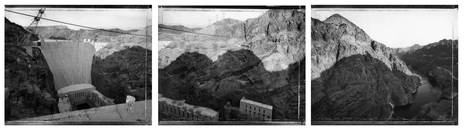 Hoover Dam Triptych, 1985