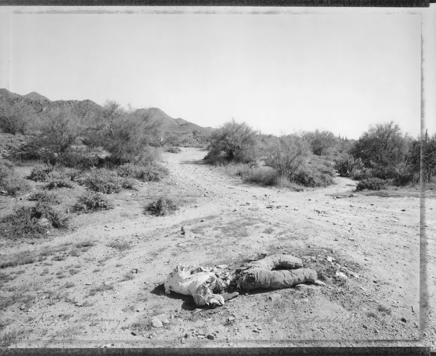 Target dummy, east of Scottsdale, Arizona, 1985
