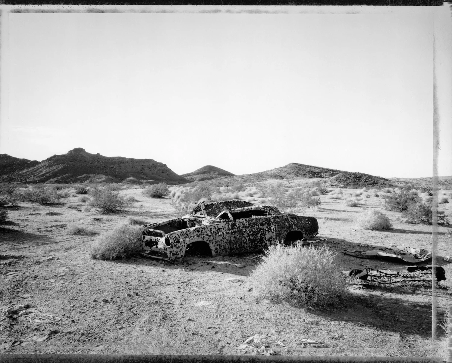 Ventilated sedan, east of Parker, Arizona, 1986