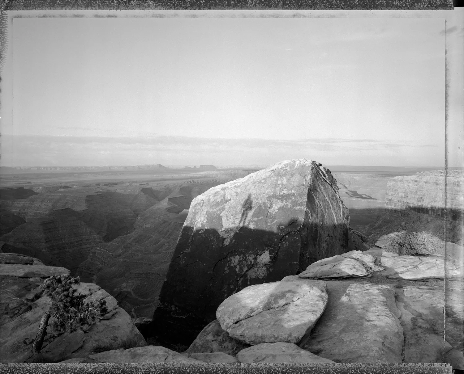 Witness to sunrise, Muley Point, Utah, 1988