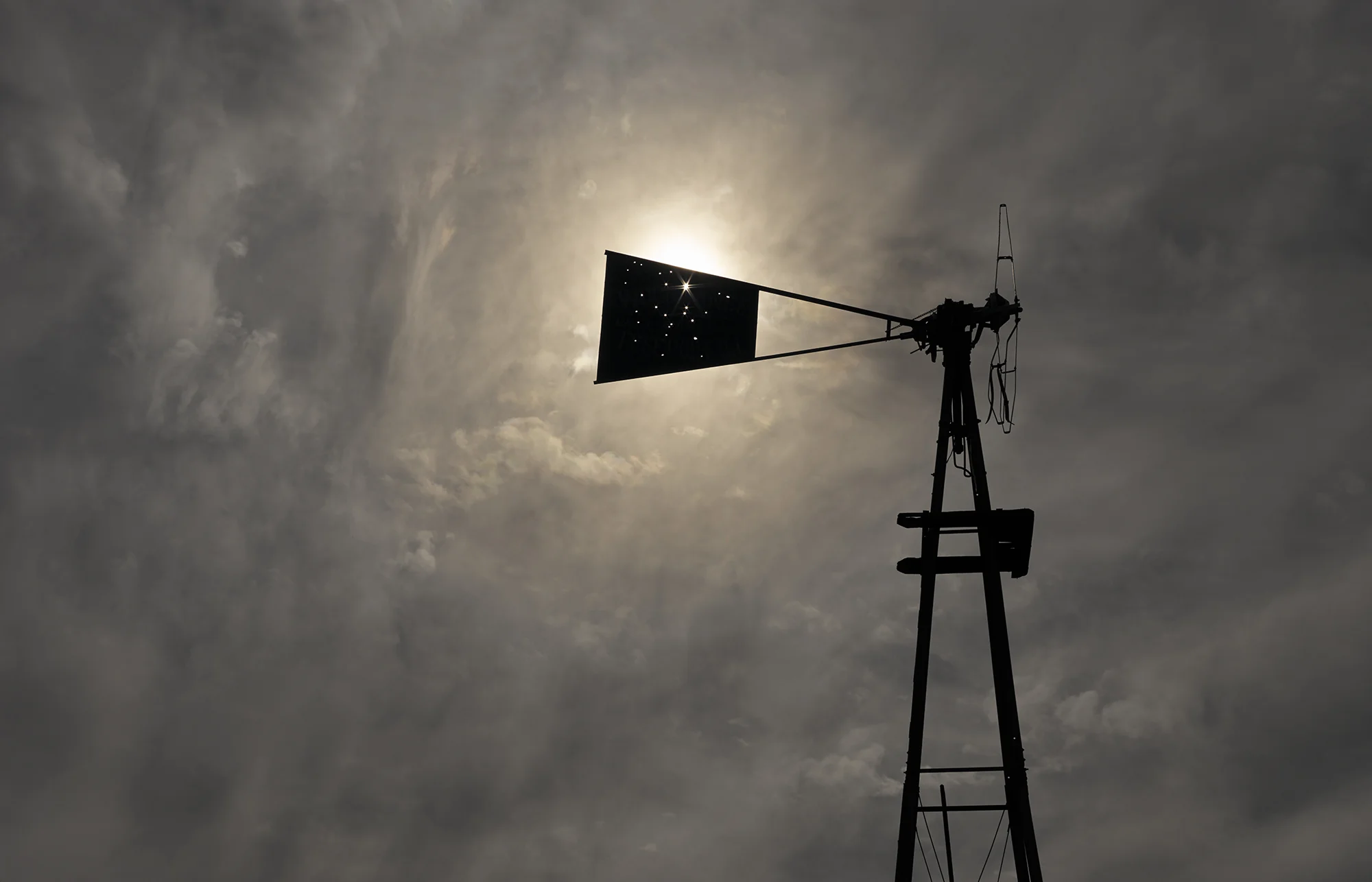 Abandoned windmill, Bates Well, Cabeza Prieta, 2013